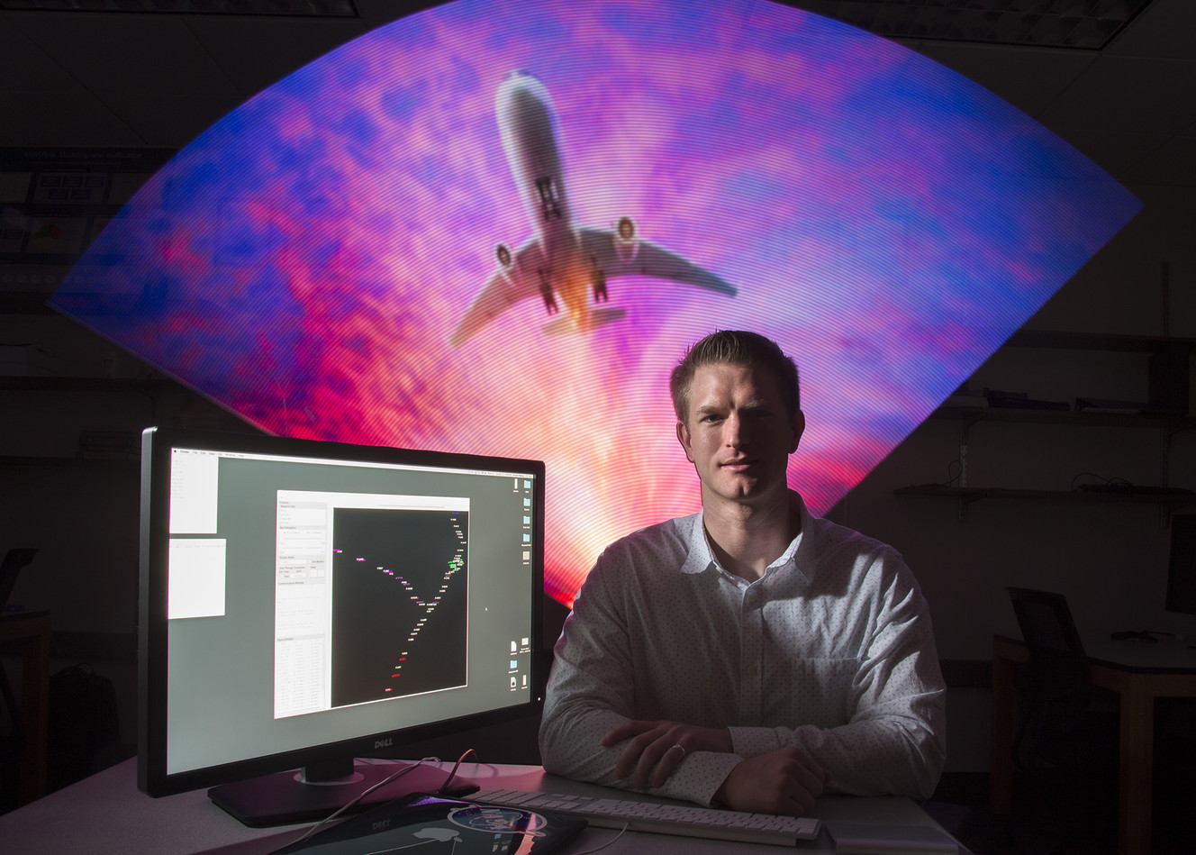 BYU professor, student work with NASA to solve crowded airspace problem