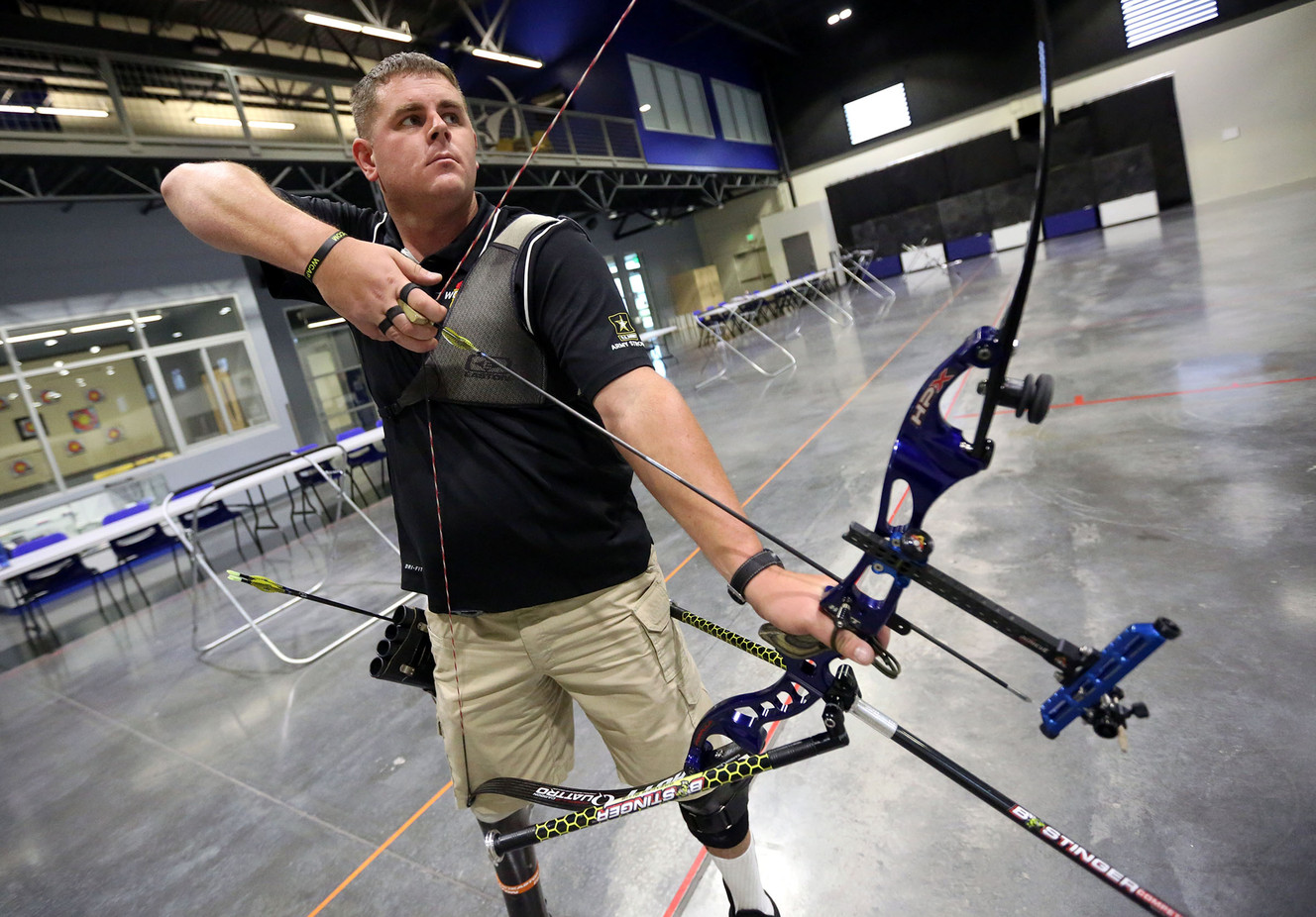 From world-class soldier to world-class archer