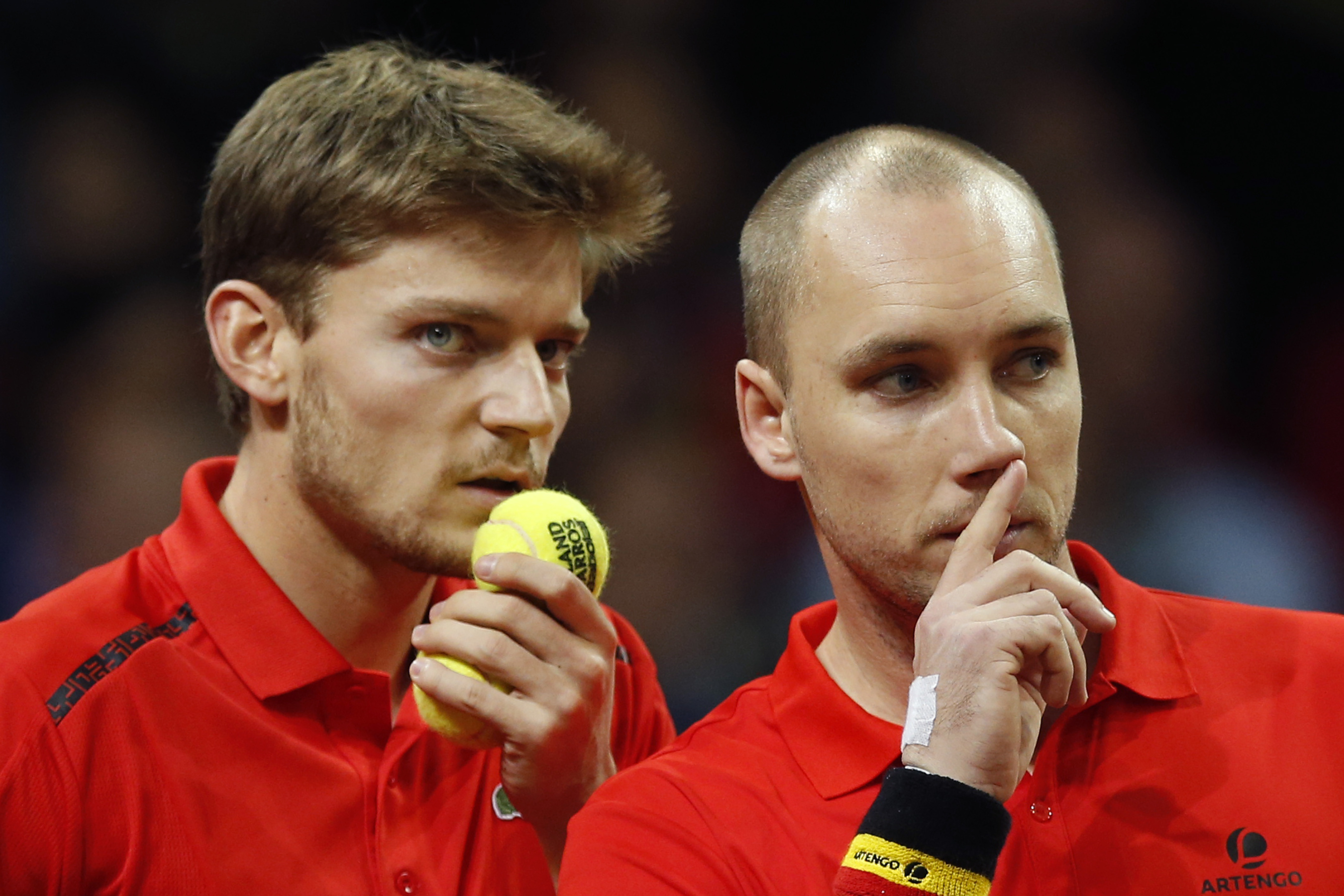 Britain wins doubles, 1 point away from Davis Cup title