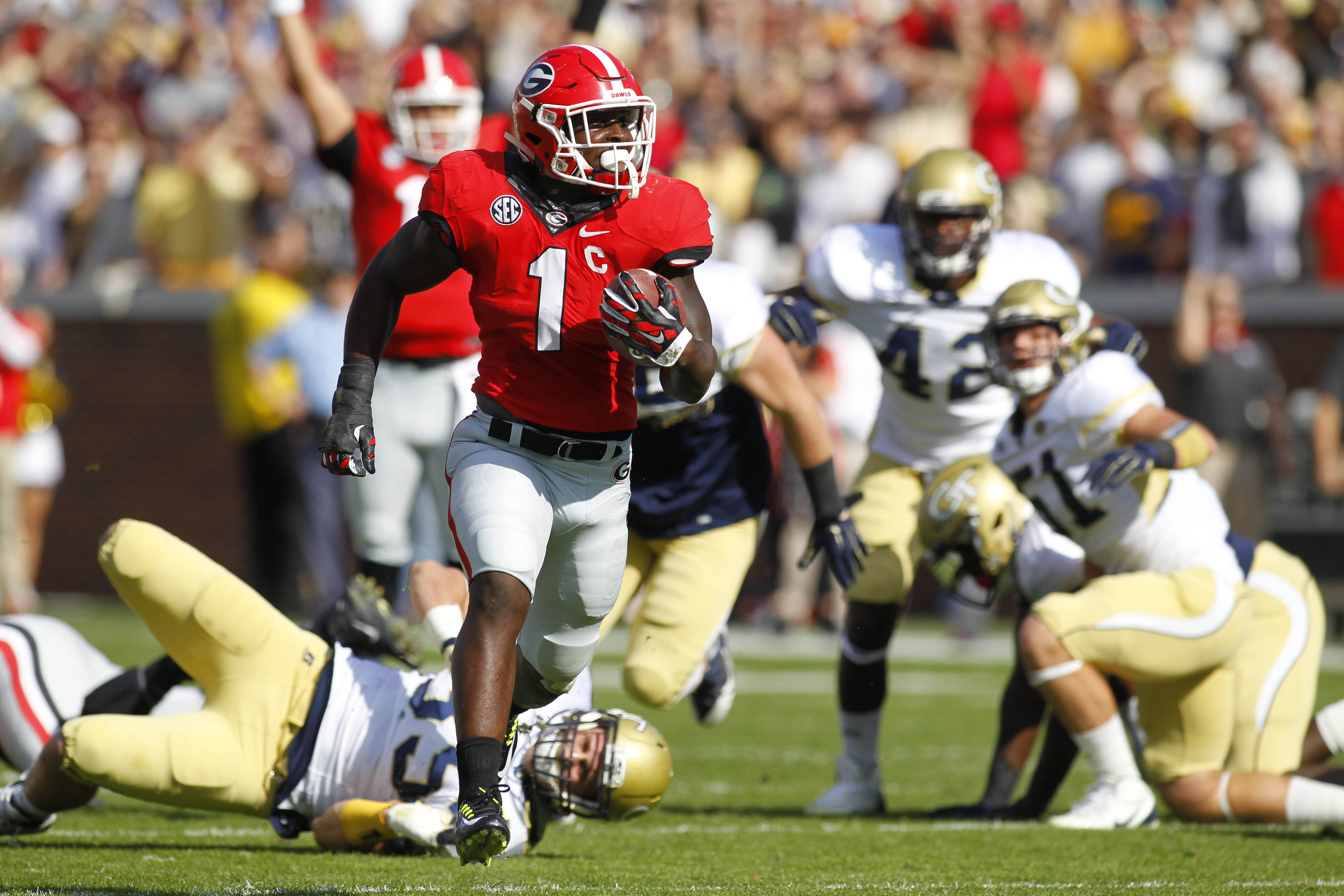 Georgia gives Richt a boost, beating Ga Tech 13-7