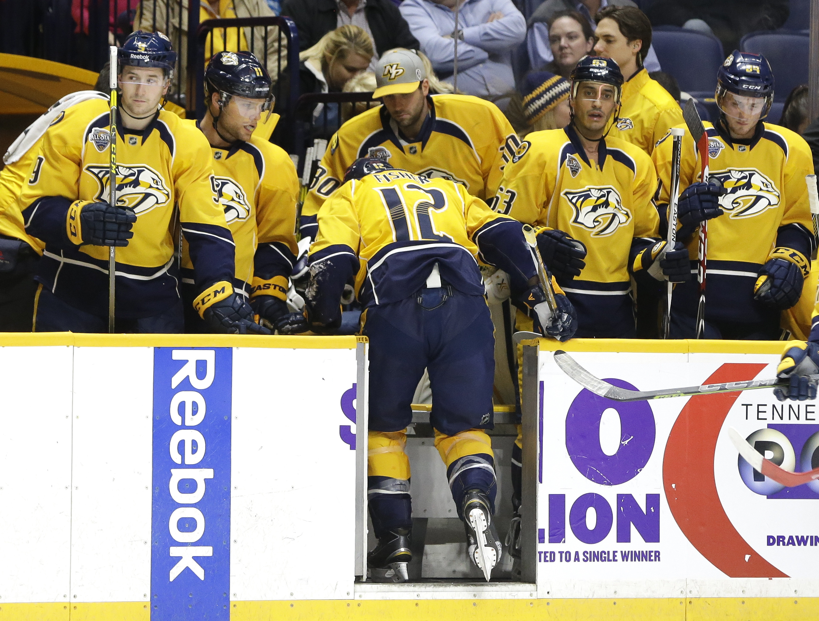 Predators place center Mike Fisher on injured reserve