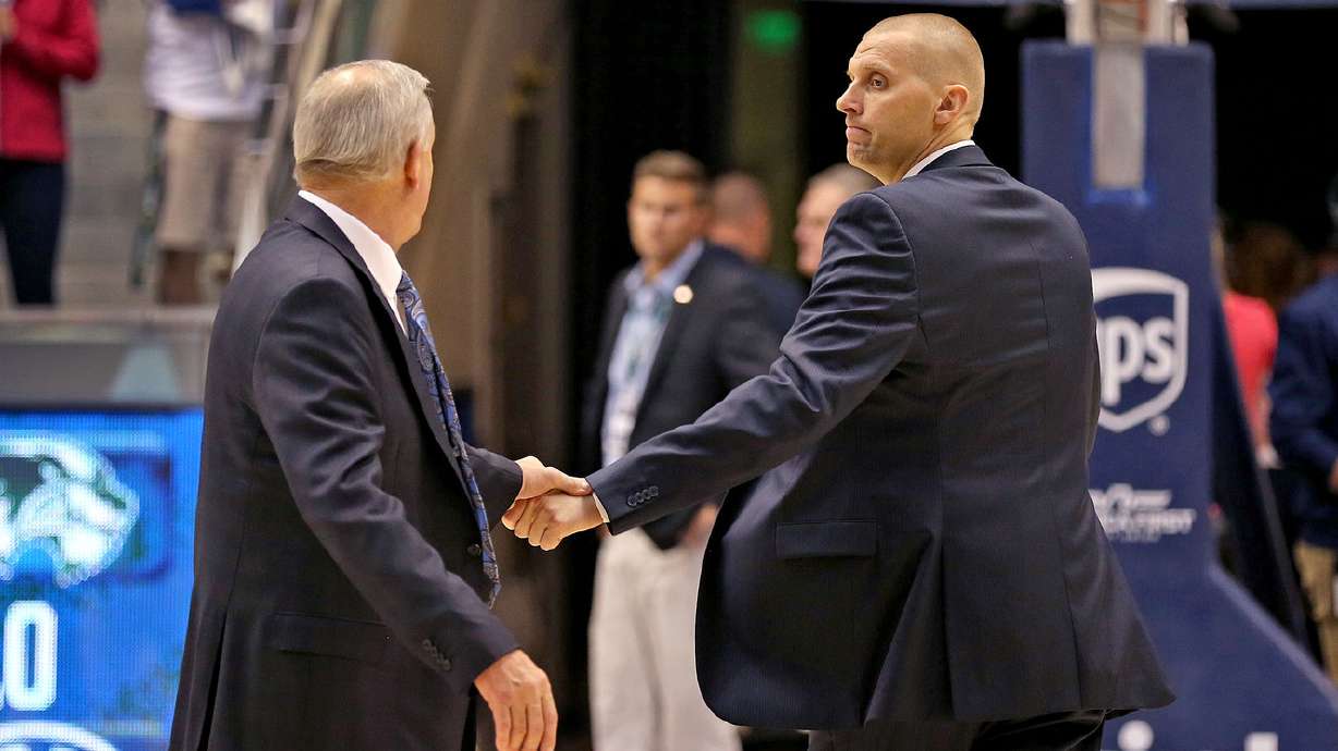 One month into UVU's slow start, Pope enjoying first taste as a head coach