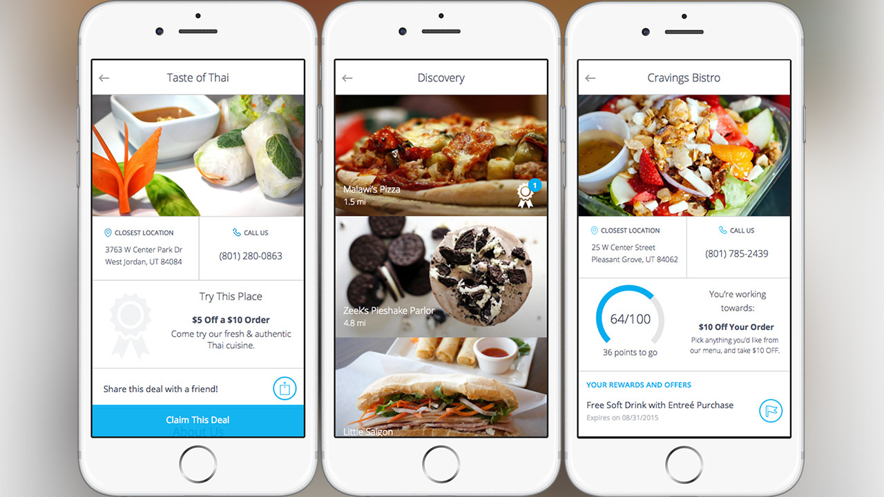 Utah app helps you discover new restaurants, earn free food