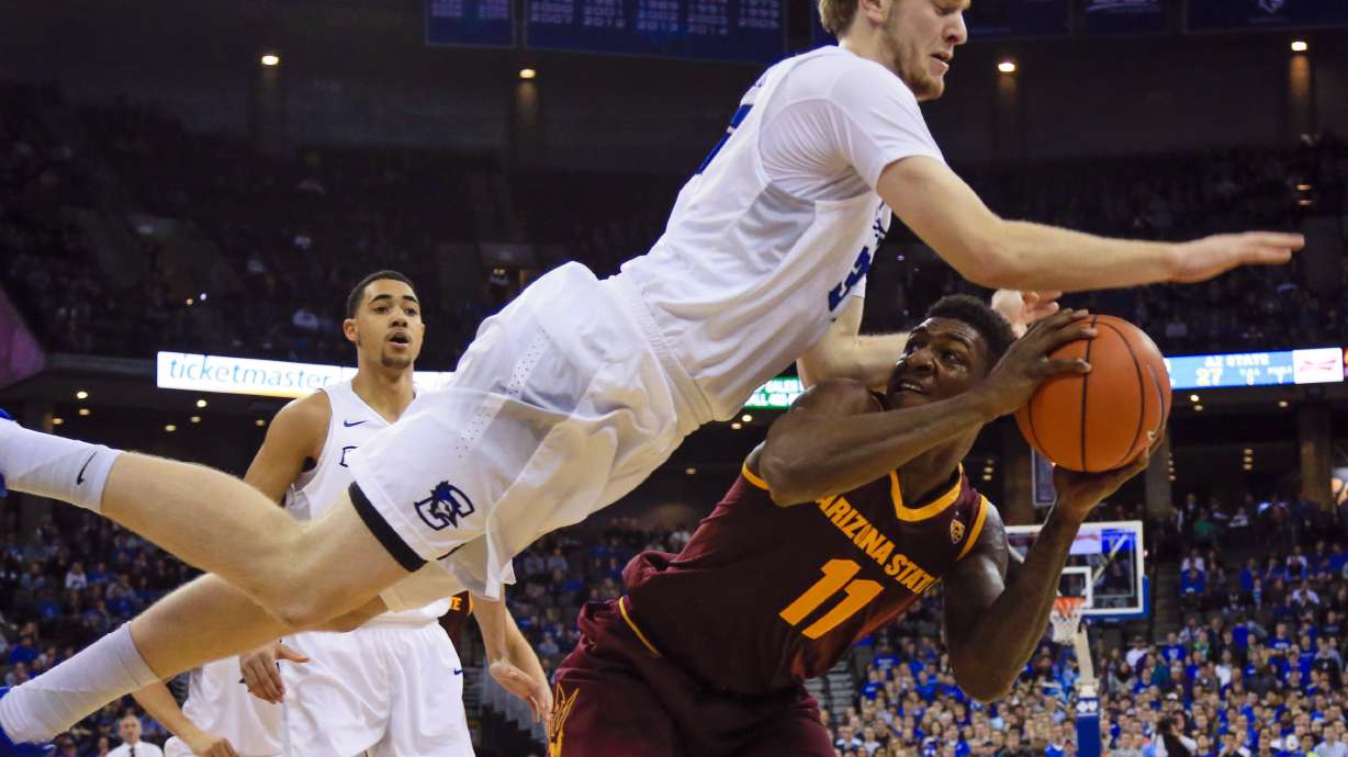 ASU defeats Creighton 79-77 with help of goaltending call