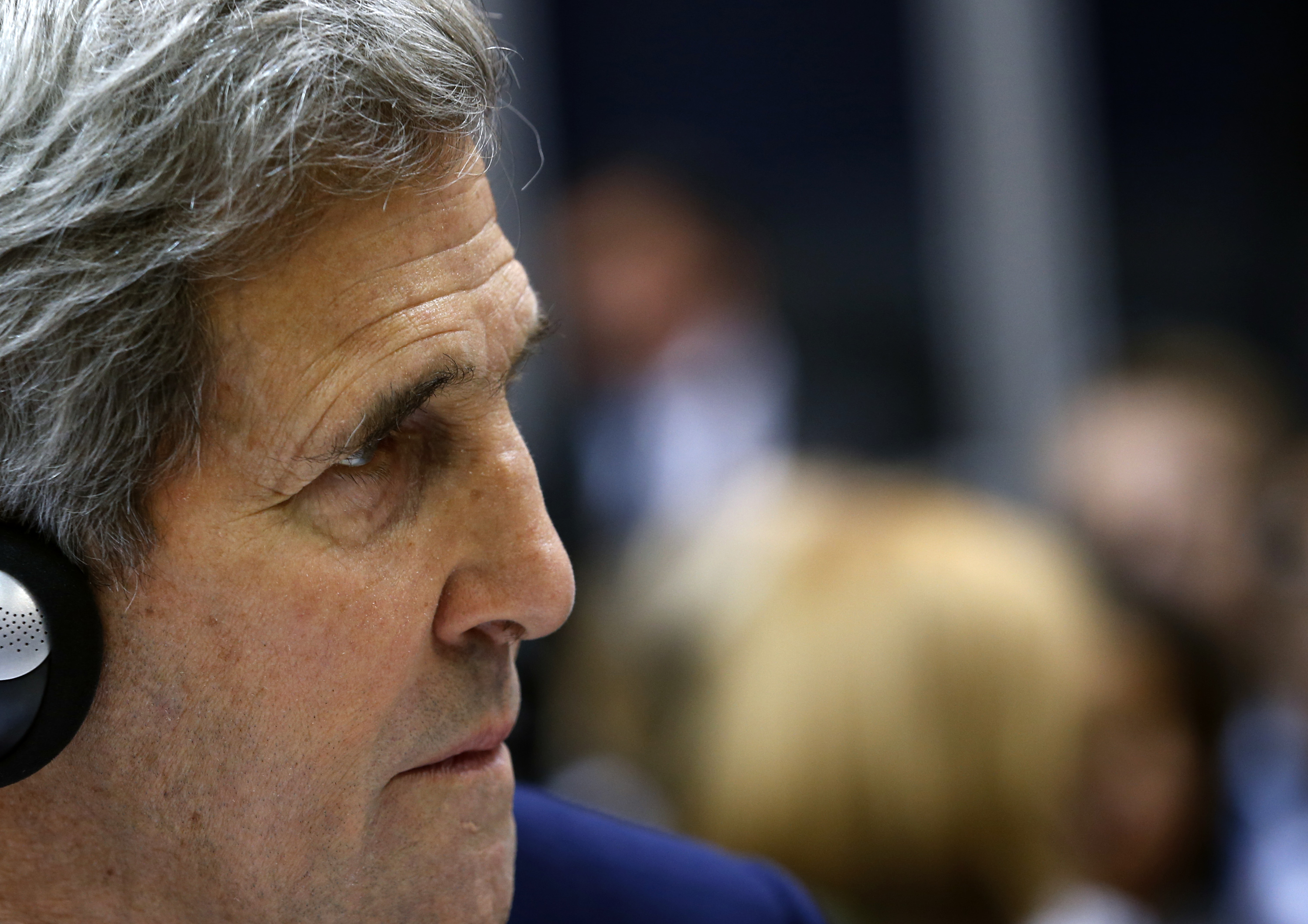U.S. Secretary of State John Kerry attends at the opening session of the 22st OSCE Ministerial Council, in Belgrade, Serbia, Thursday, Dec. 3, 2015. Photo: AP Photo