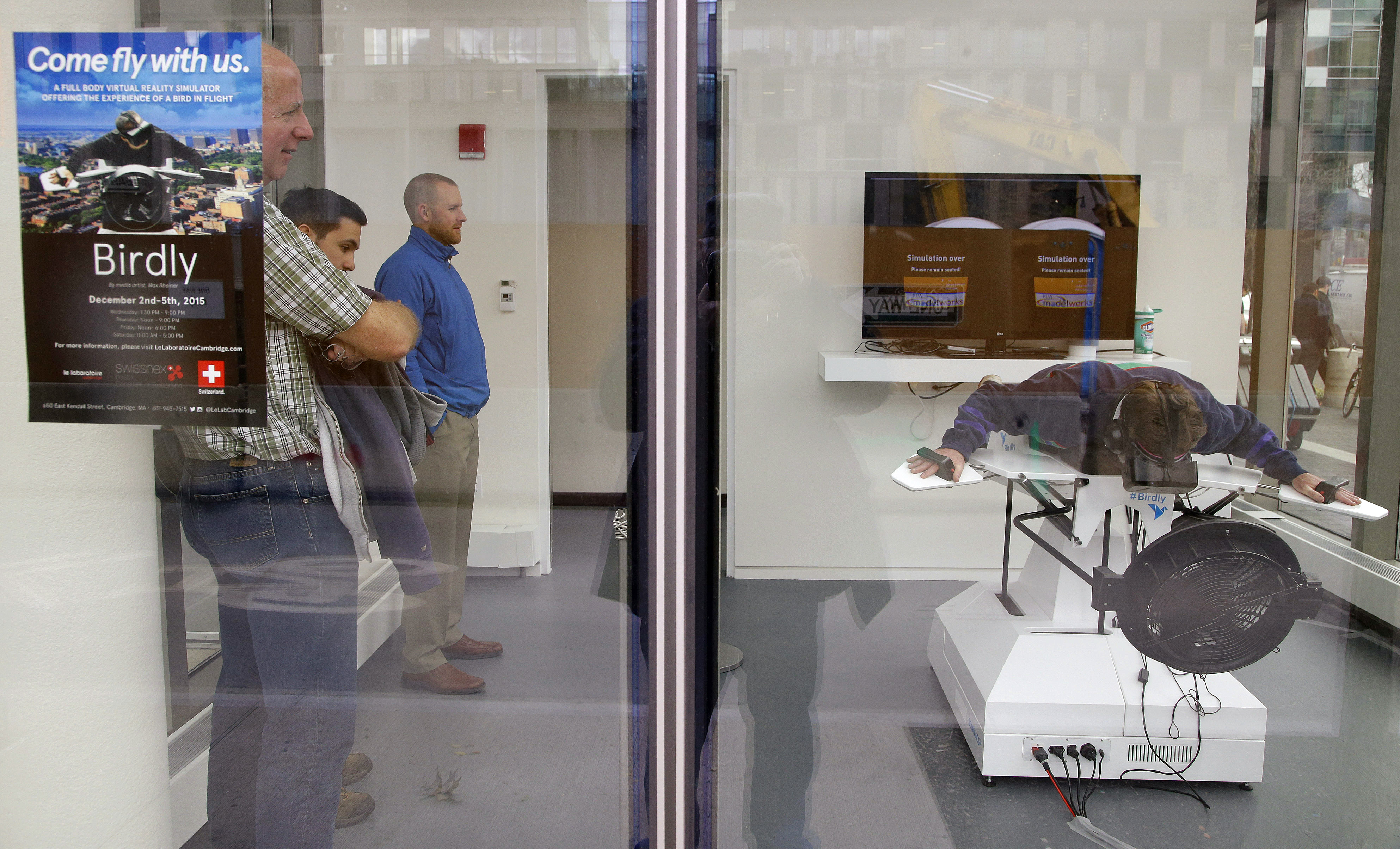 Dream of being a bird? Flight simulator can bring you close