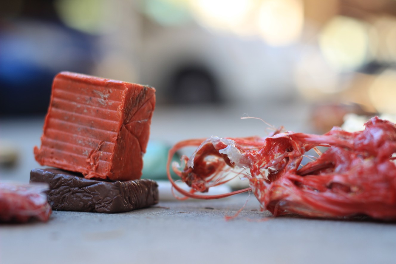 It took a long period of experimentation for Zufelt to develop his recycling process. (Photo: Courtesy of Carter Zufelt)