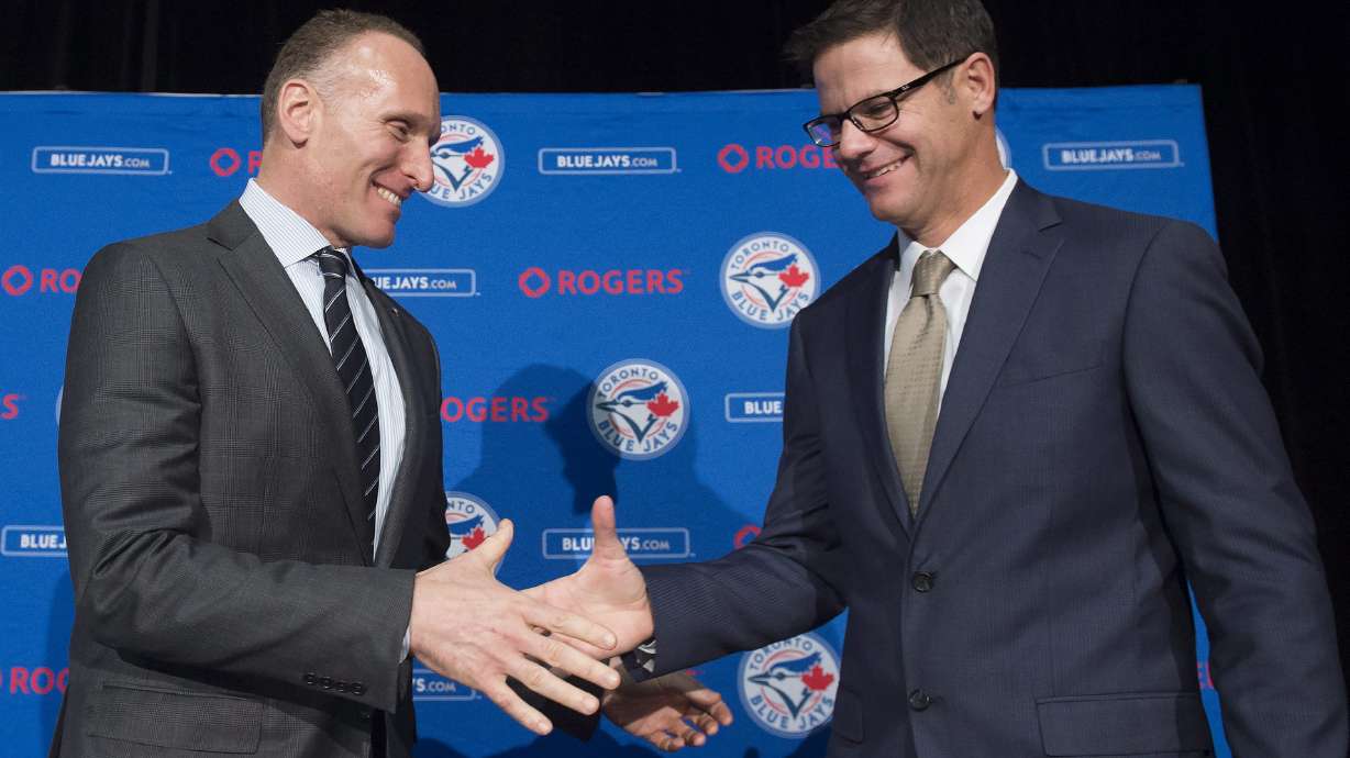 Blue Jays introduce new general manager Ross Atkins