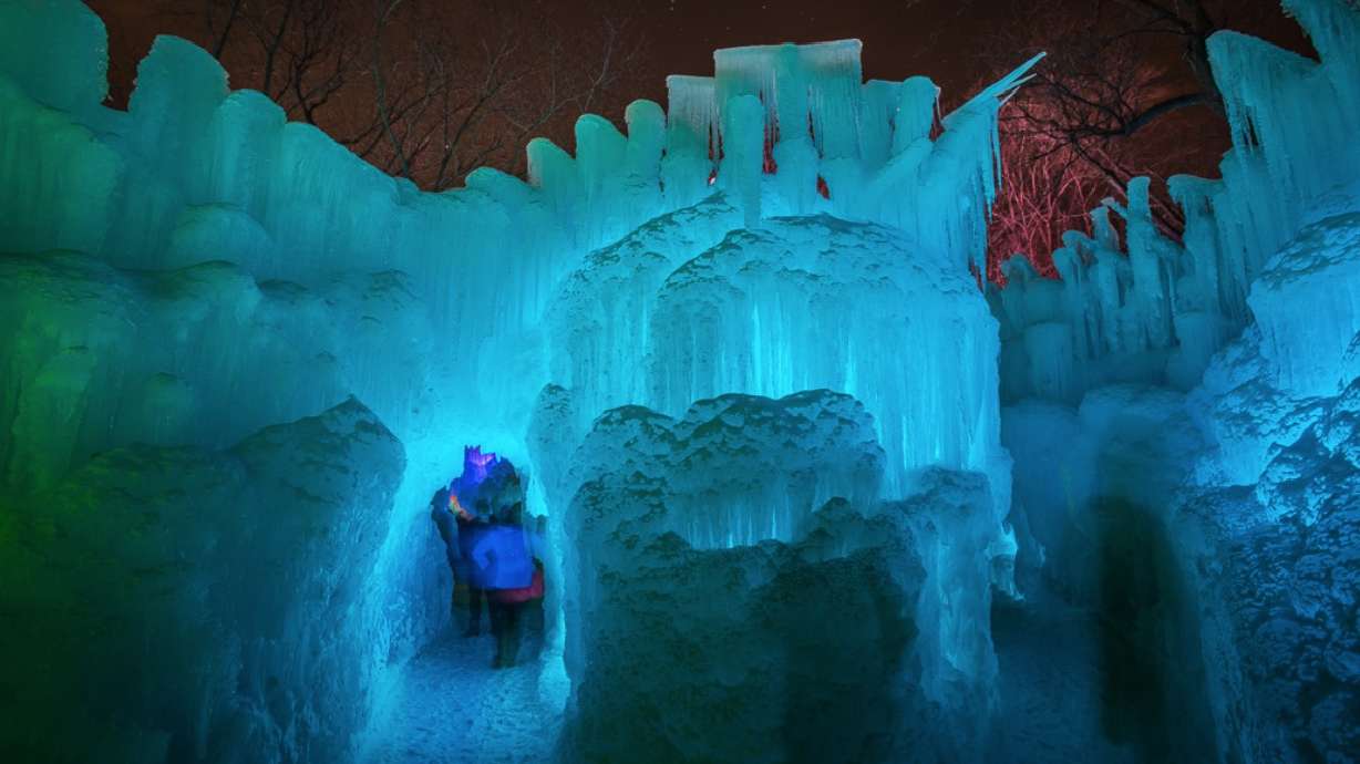 Famous Midway Ice Castle to open for season