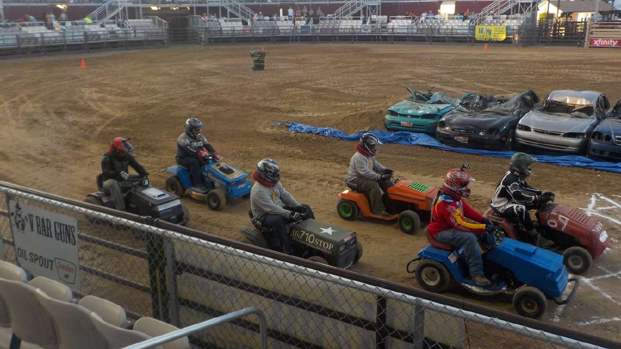 Local group races lawn mowers around Utah