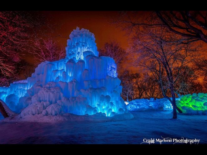 Castillo de Hielo de Utah anuncia su apertura para esta temporada