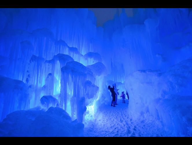 Castillo de Hielo de Utah anuncia su apertura para esta temporada