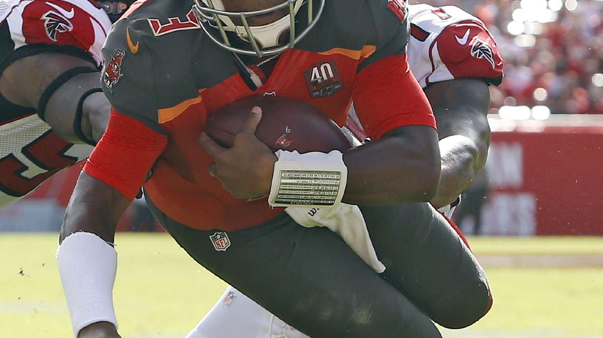 Winston's late TD pass lifts Buccaneers over Falcons 23-19