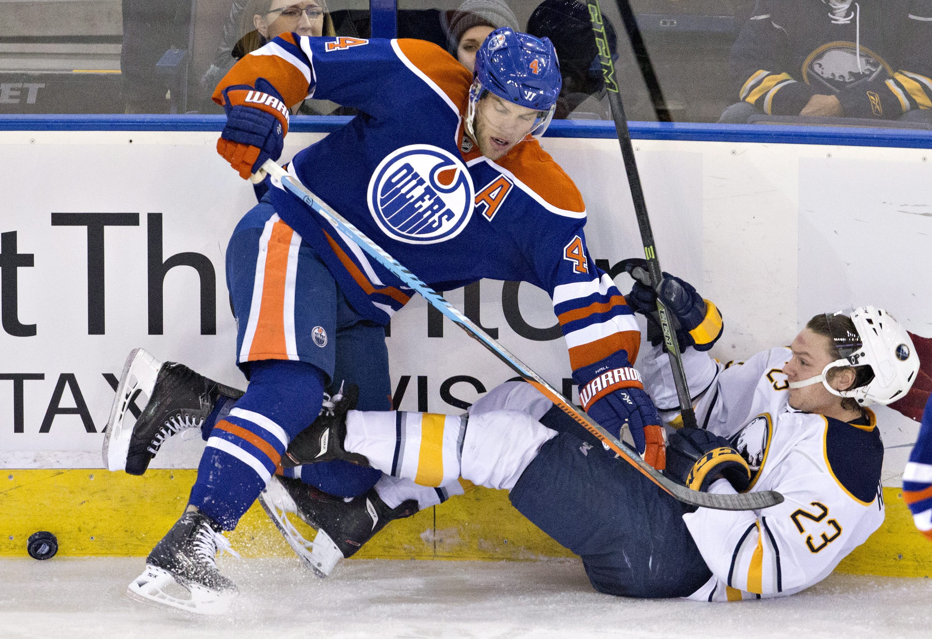 Hall, Purcell help Oilers beat Sabres for 3rd straight win