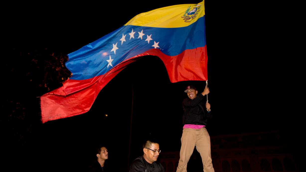 The Latest: Venezuelan media not covering opposition events