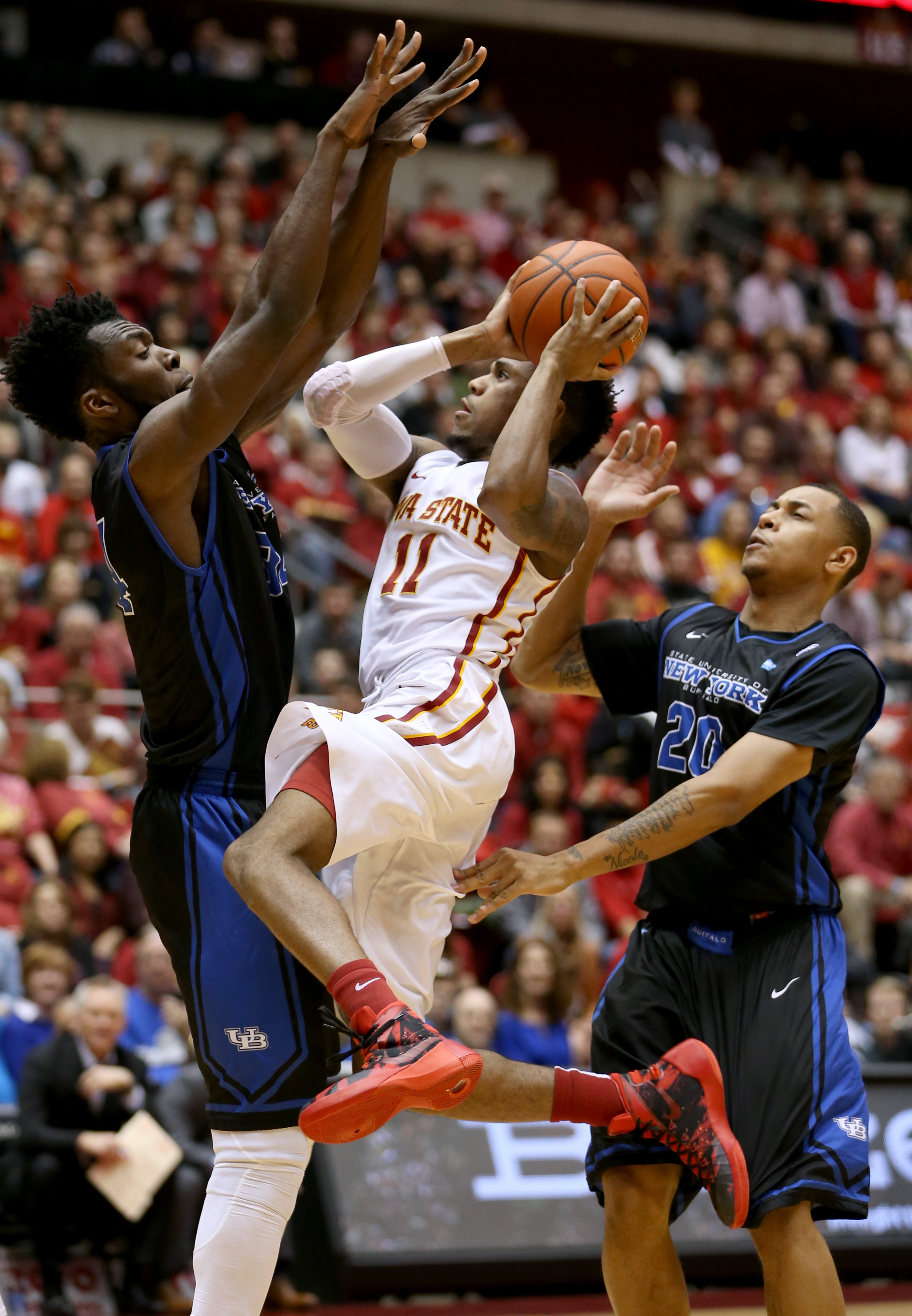 No. 4 Iowa State beats Buffalo 84-63