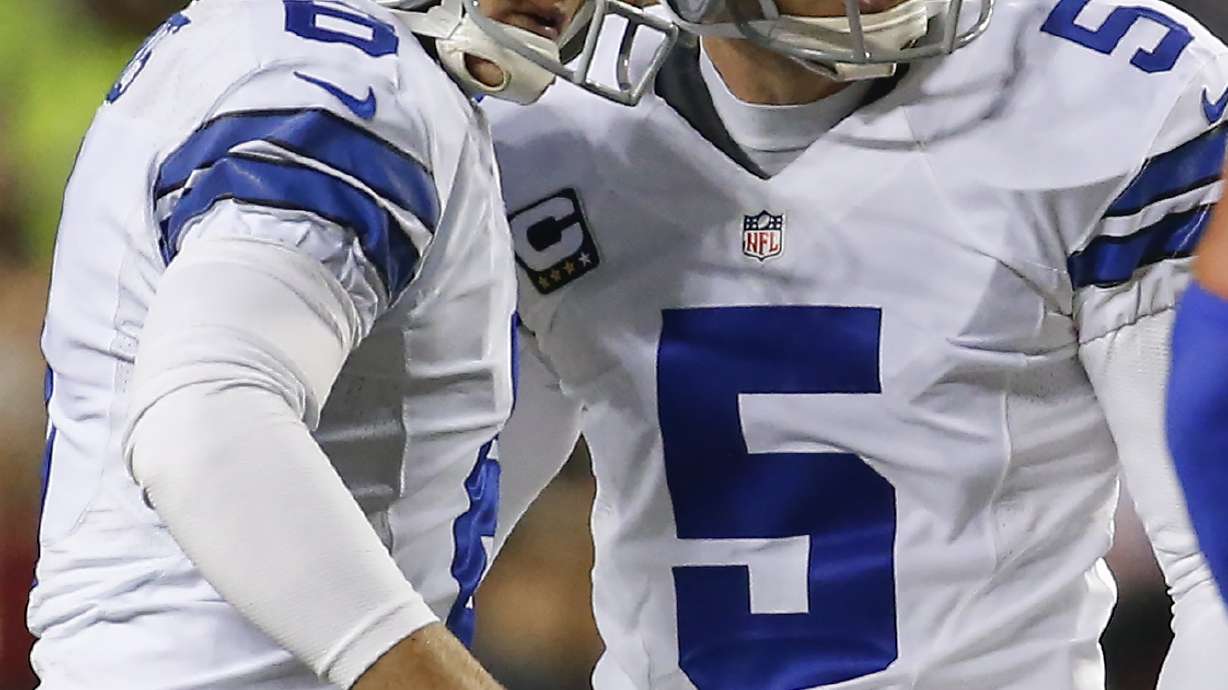 Cowboys top Redskins 19-16 on Bailey's 54-yard field goal
