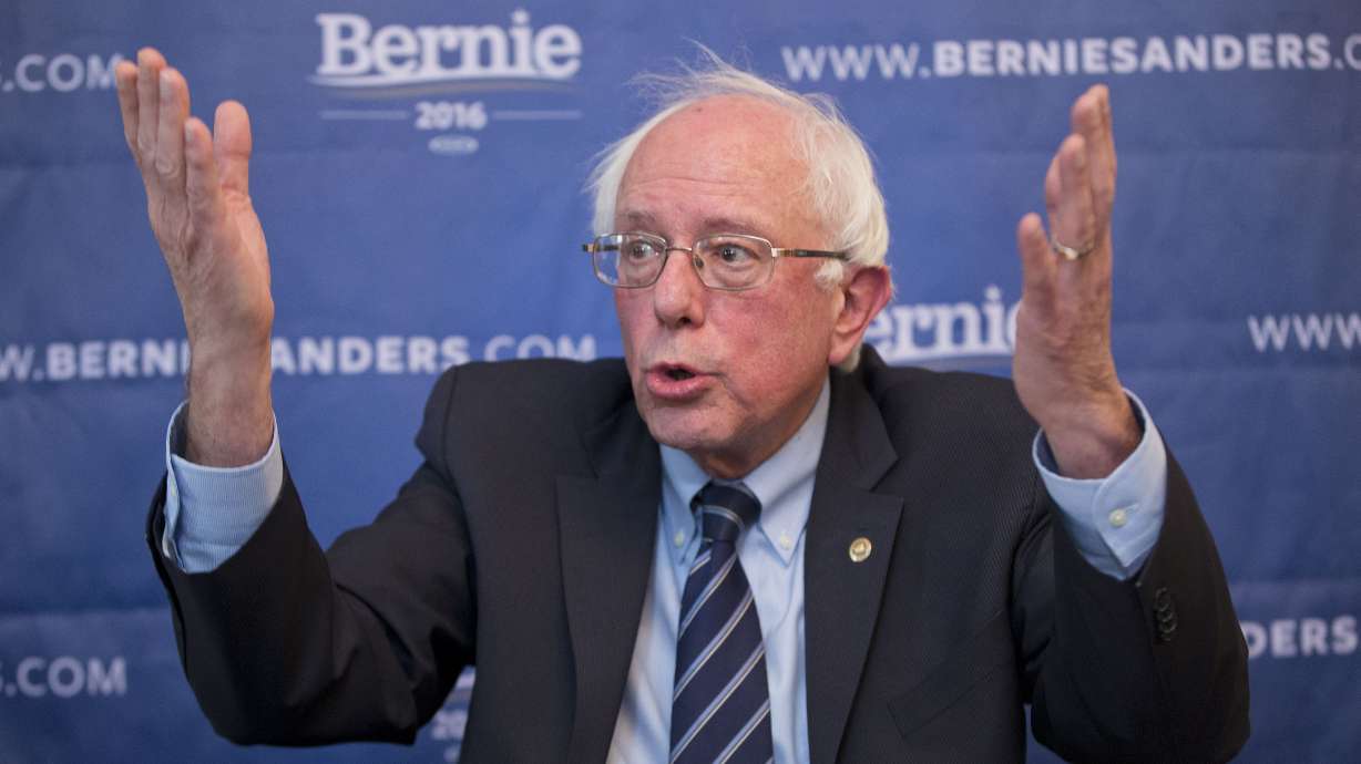 Sanders tours Baltimore neighborhood marred by rioting