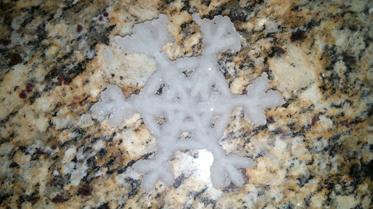 You've made a snowflake that won't melt. (Photo: Susan Jeppesen)