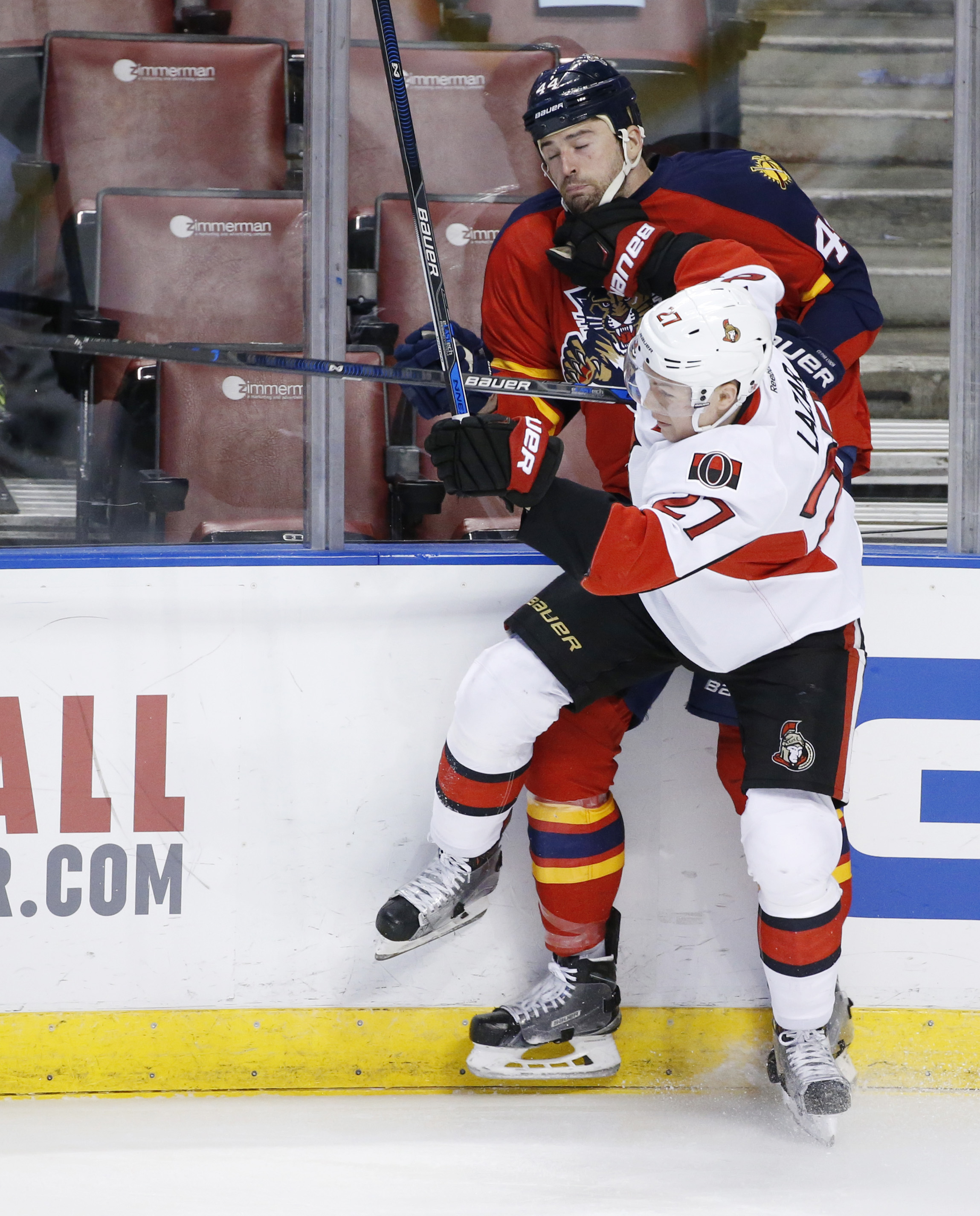 Hoffman helps Senators beat Panthers 4-2