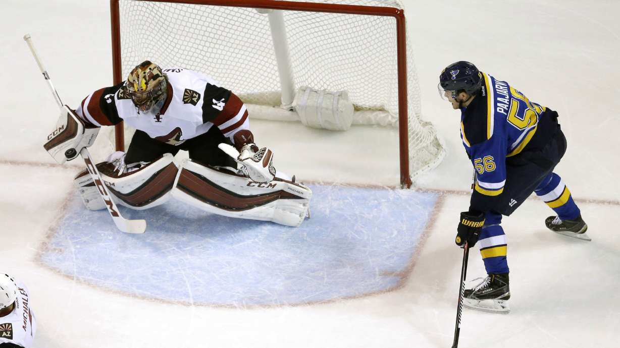 Tarasenko, Steen lead Blues to 4-1 win over Coyotes