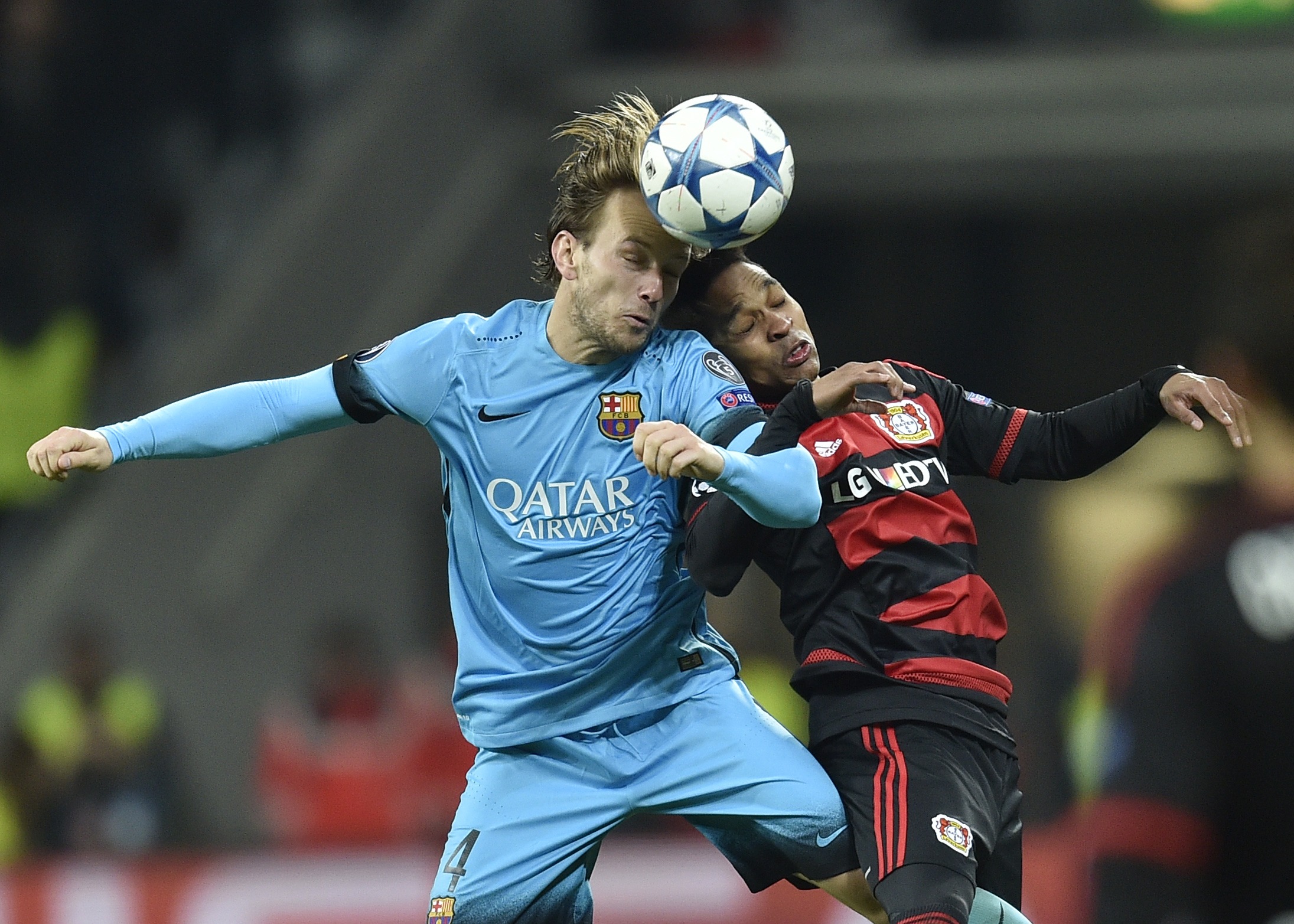 Barcelona draws 1-1 with Leverkusen in Champions League