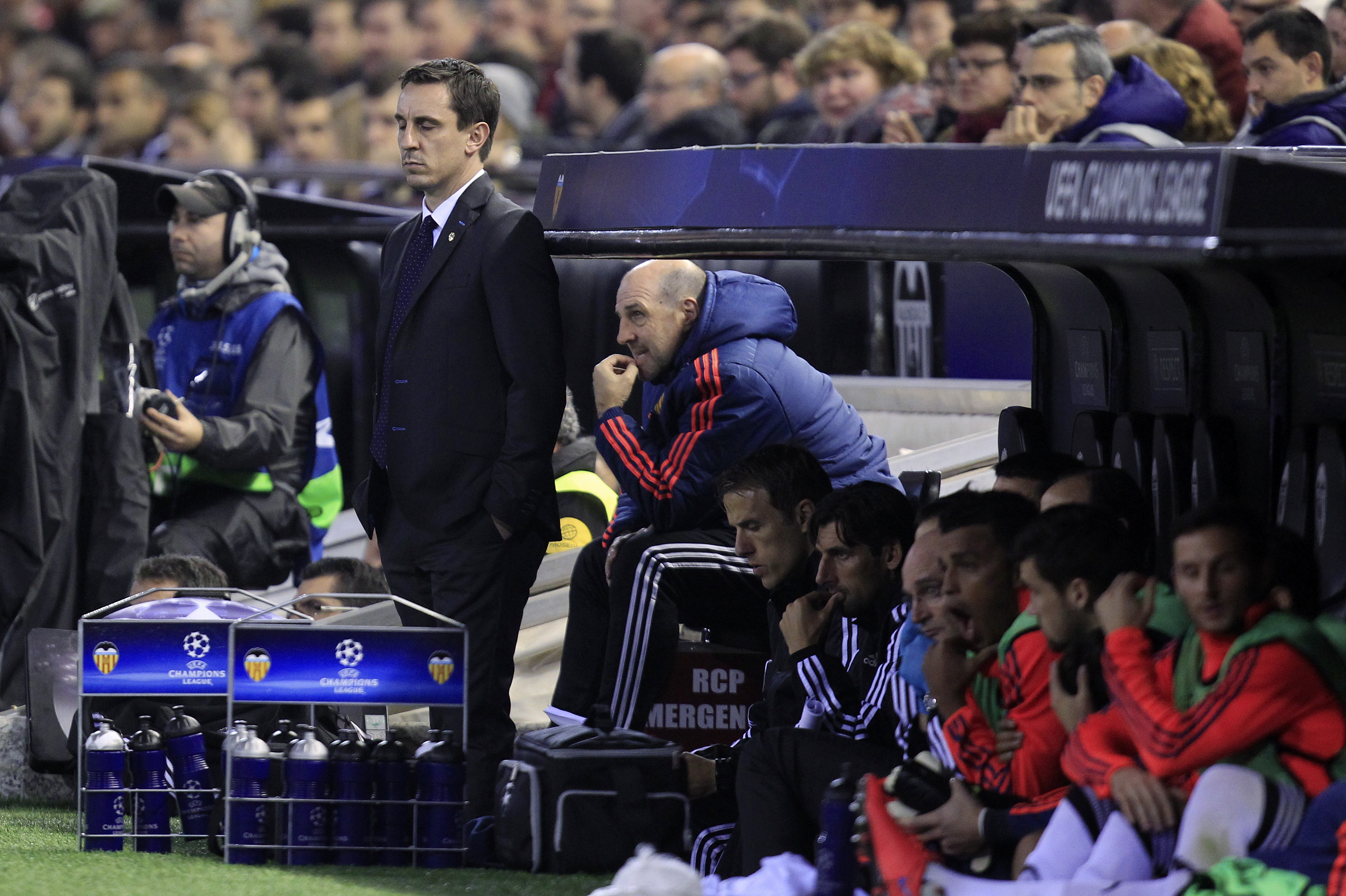 Valencia eliminated in Gary Neville's debut as head coach