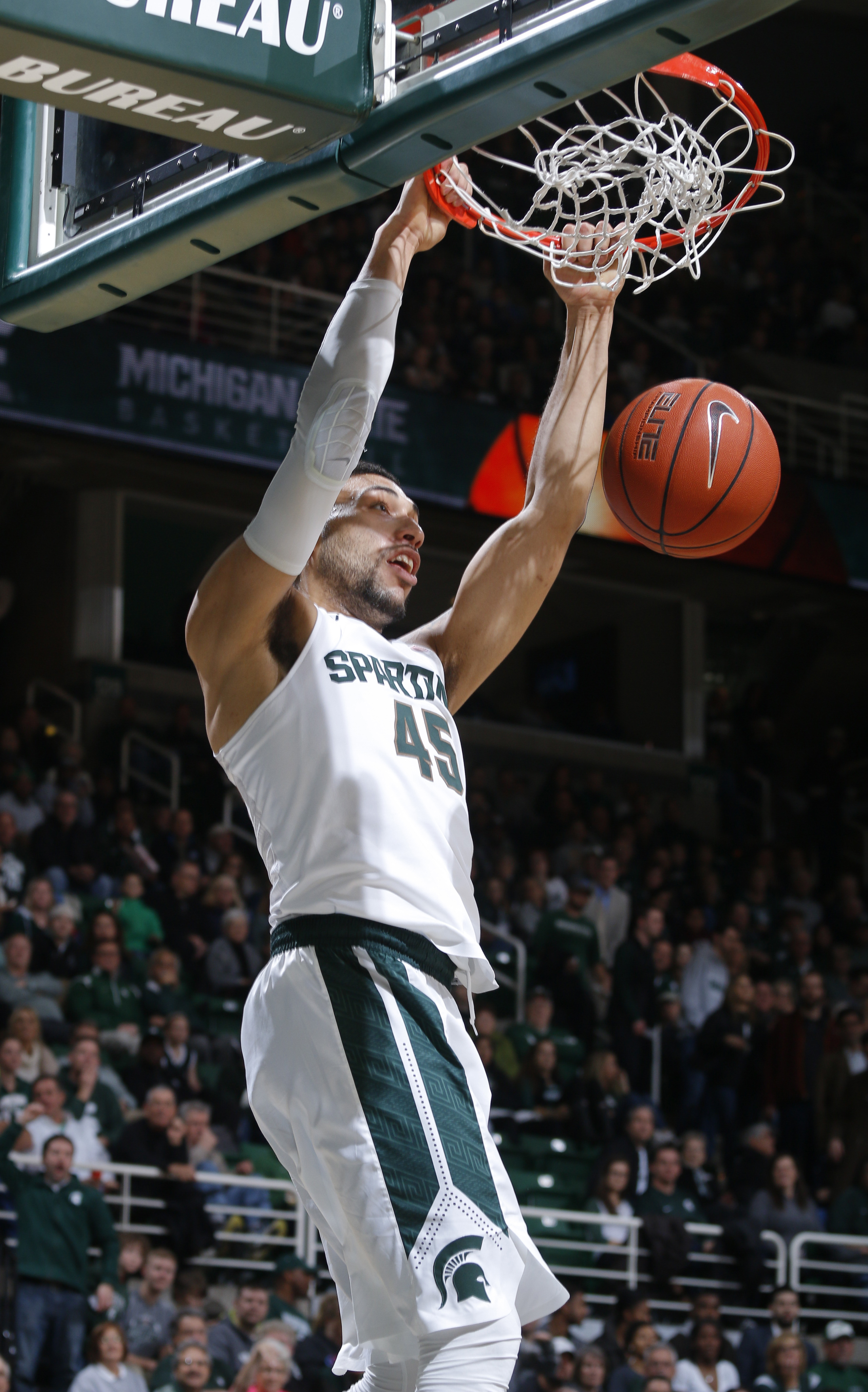 No. 1 Michigan State routs Maryland Eastern Shore 78-35