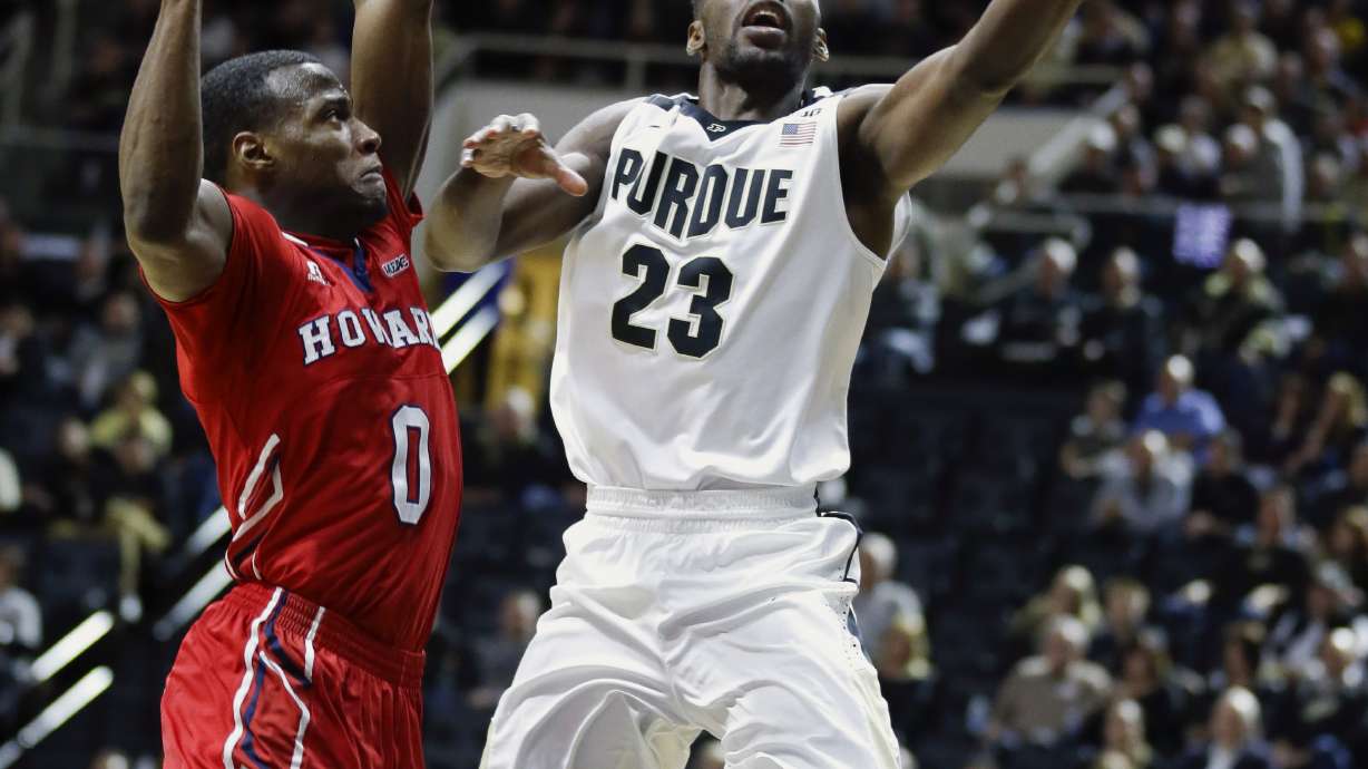 Freshman Swanigan leads No. 11 Purdue over Howard 93-55