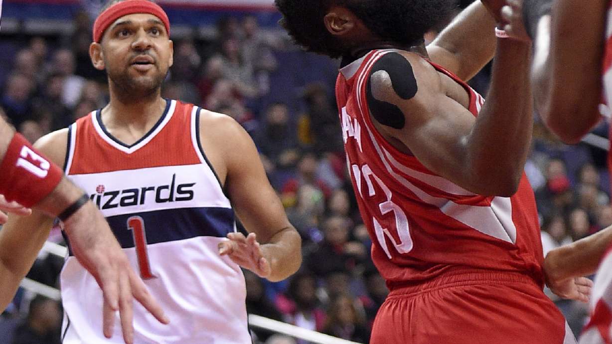 Harden scores 42 to lead Rockets past Wizards 109-103