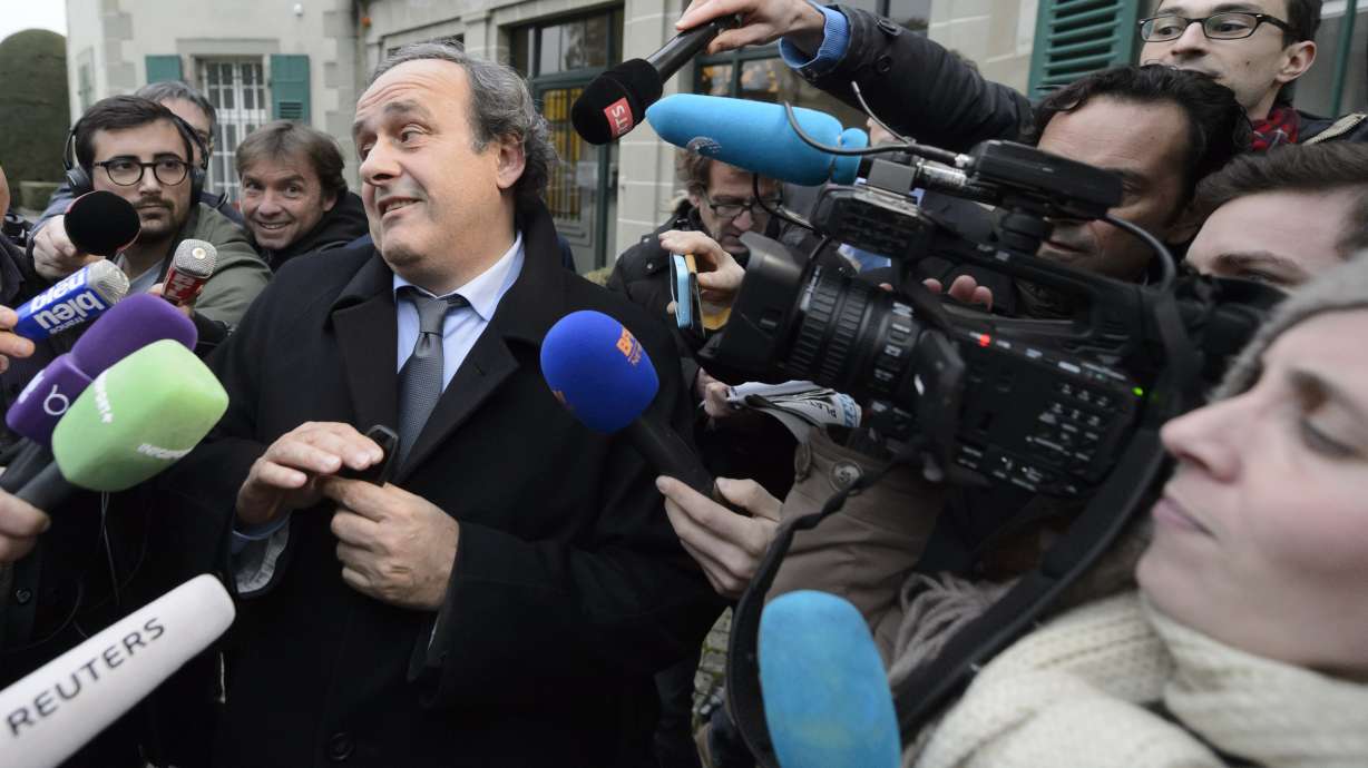 Platini to find out Friday if CAS lifts his 90-day FIFA ban