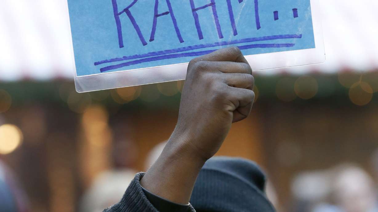 The Latest: Police commander trial ends, verdict on Monday