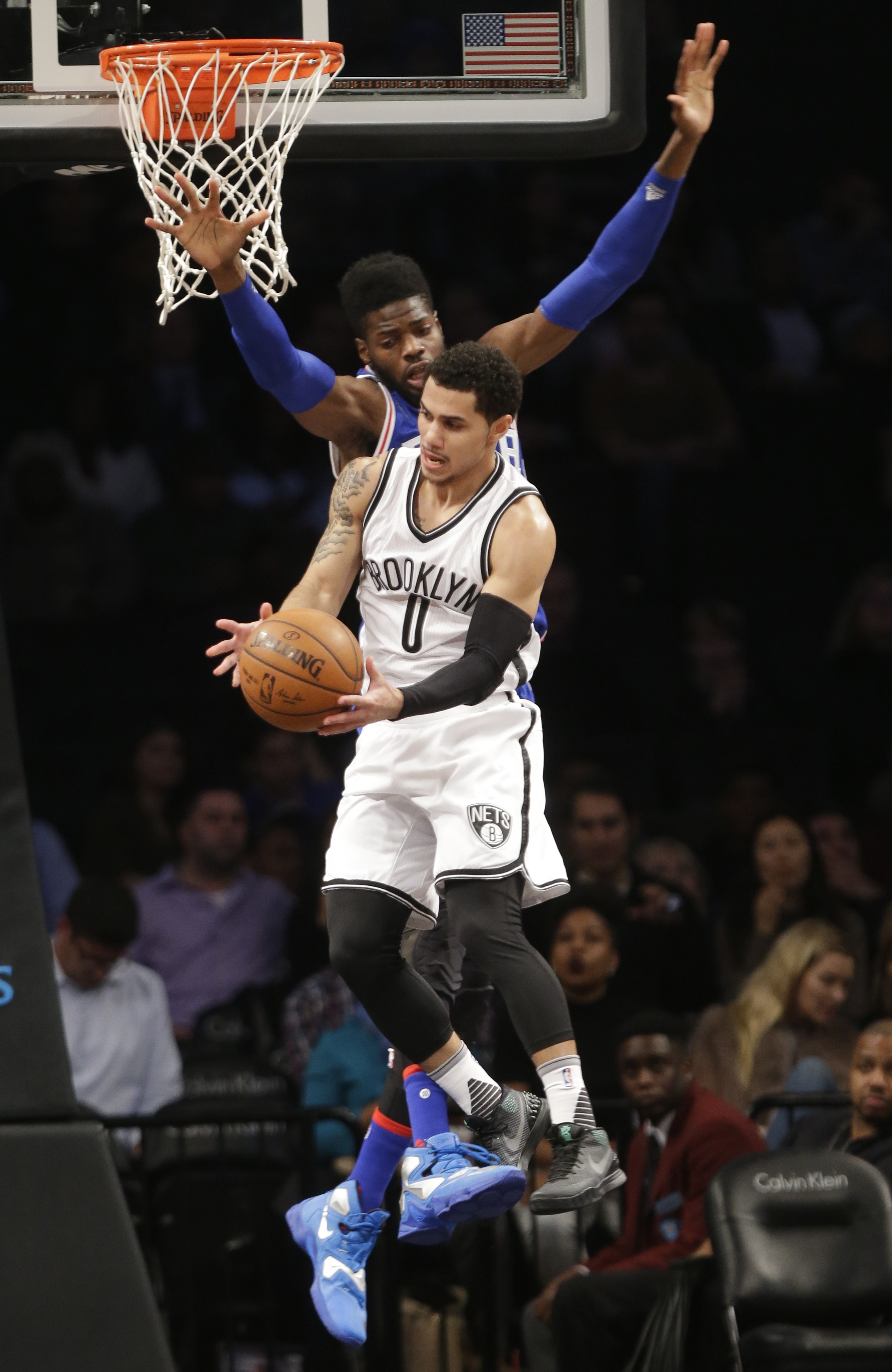 Bargnani scores season-best 23, Nets beat 76ers 100-91