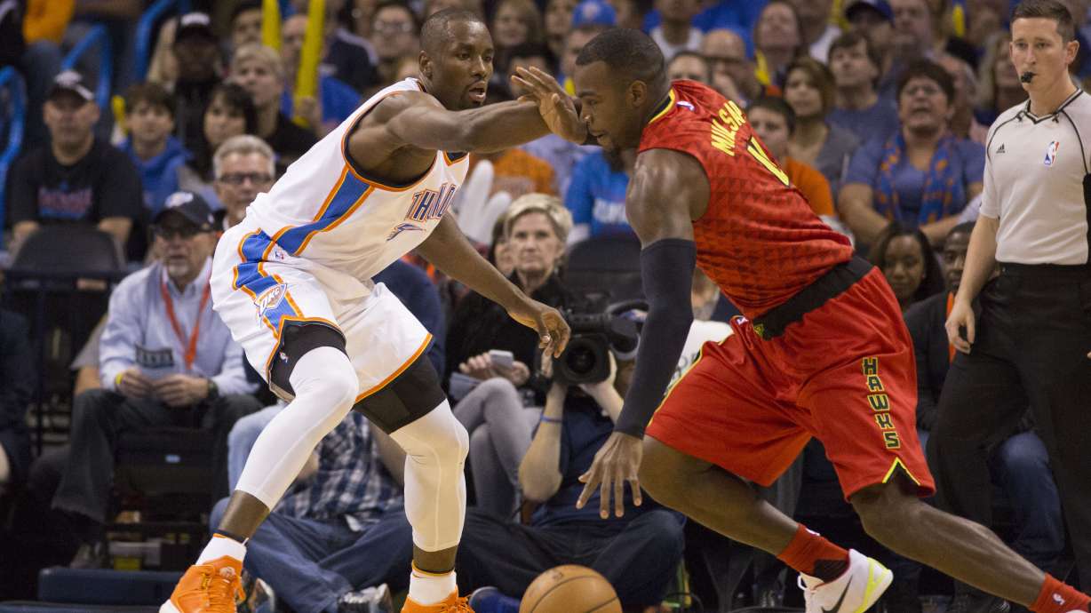 Durant's triple-double leads Thunder past Hawks, 107-94