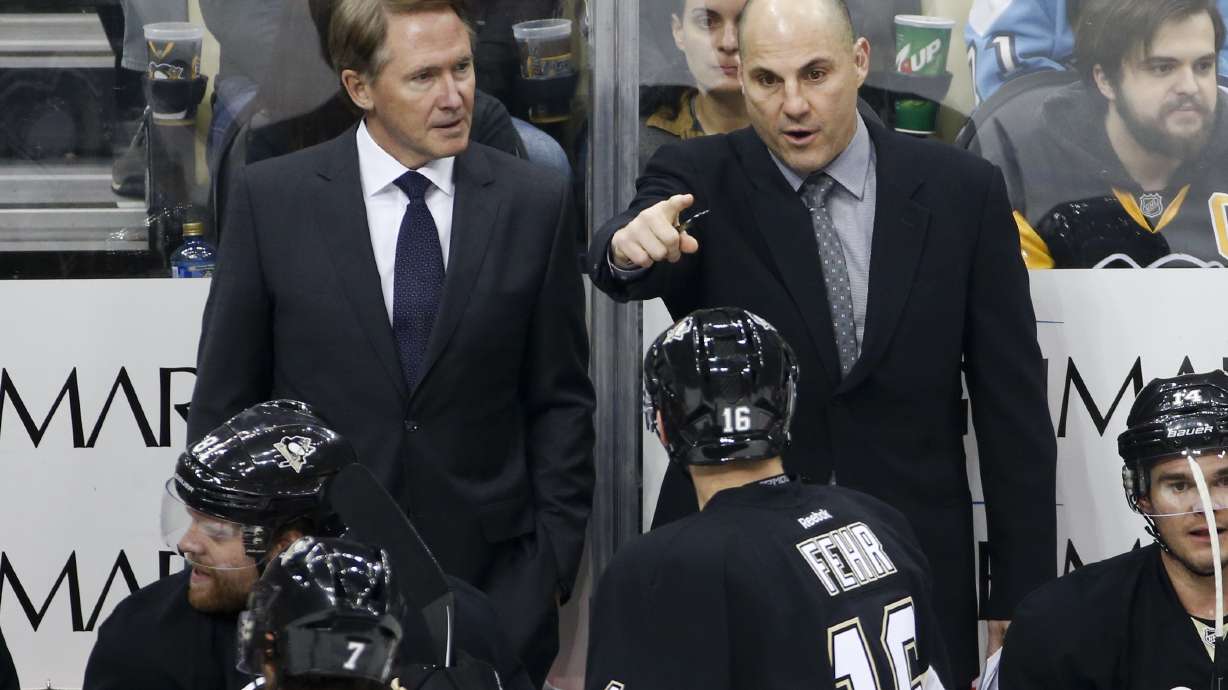 Penguins fire Mike Johnston; Mike Sullivan takes over