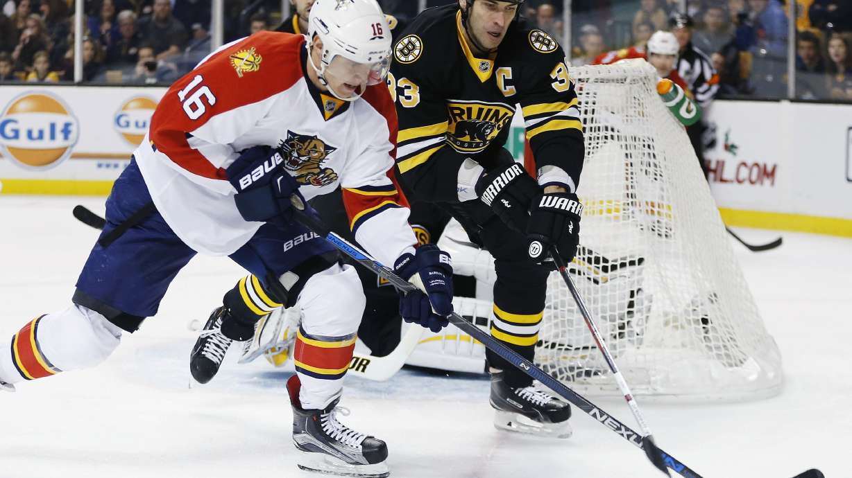 Spooner, Rask help Bruins beat Panthers 3-1