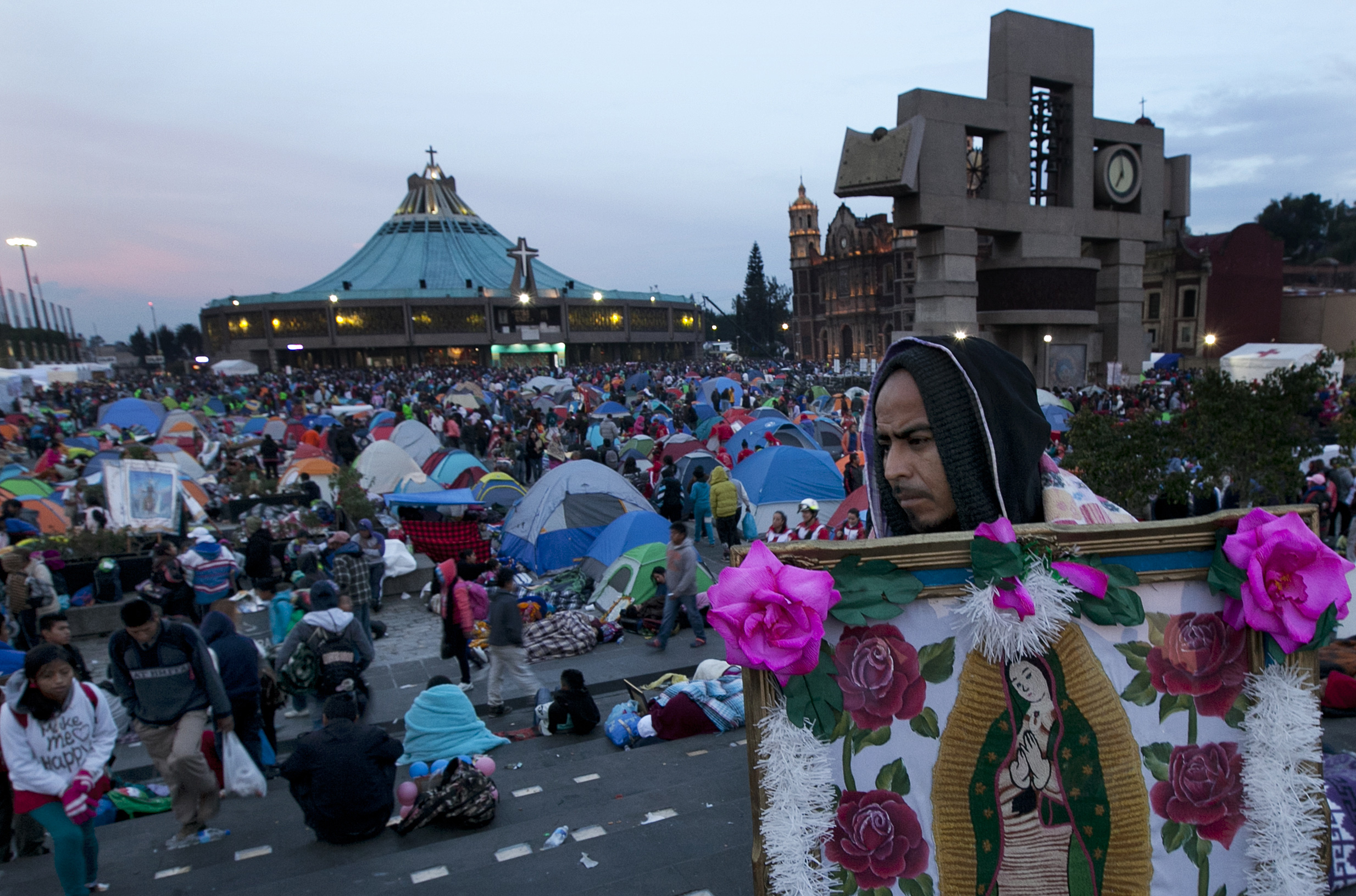 Mexico's annual Virgin pilgrimage draws huge crowds