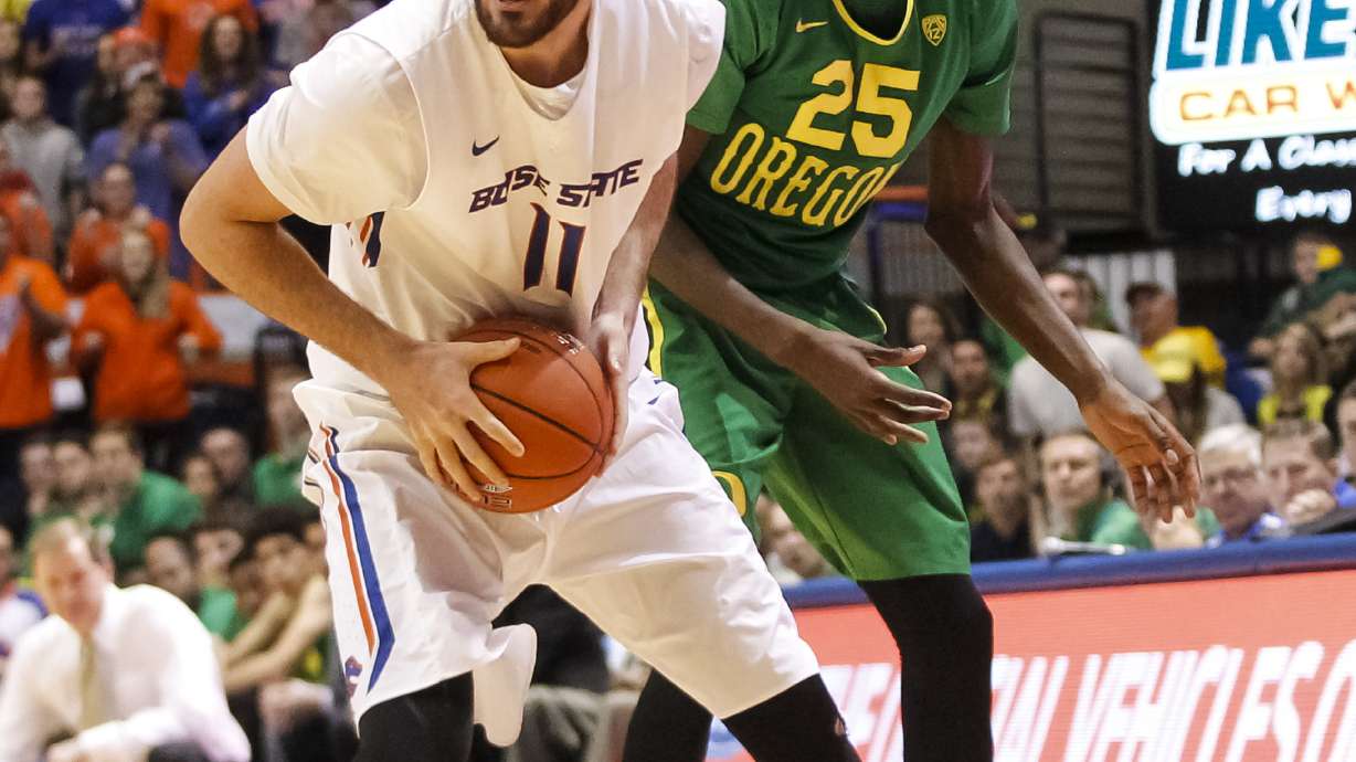 Drmic helps Boise State beat No. 24 Oregon