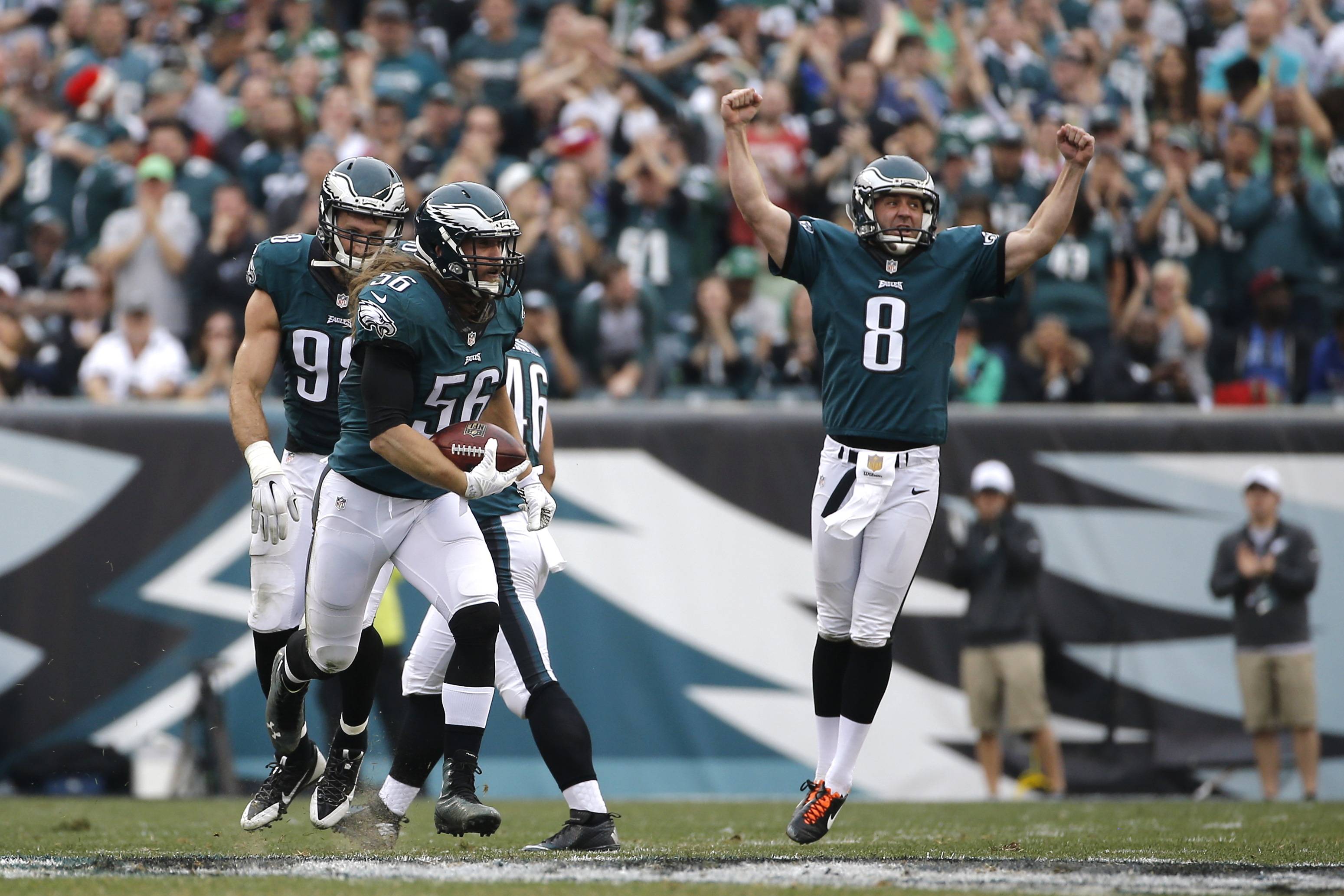 Sturgis kicks 3 field goals, Eagles beat Bills 23-20