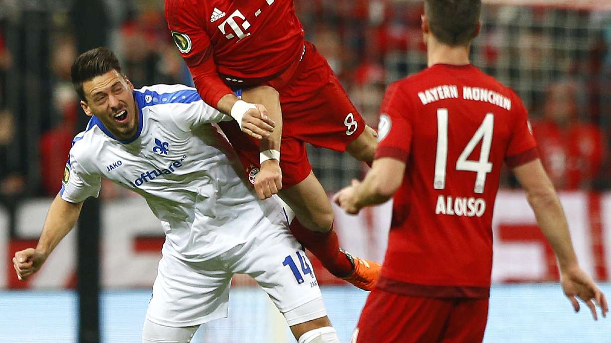 Bayern edges Darmstadt 1-0 to reach German Cup quarters