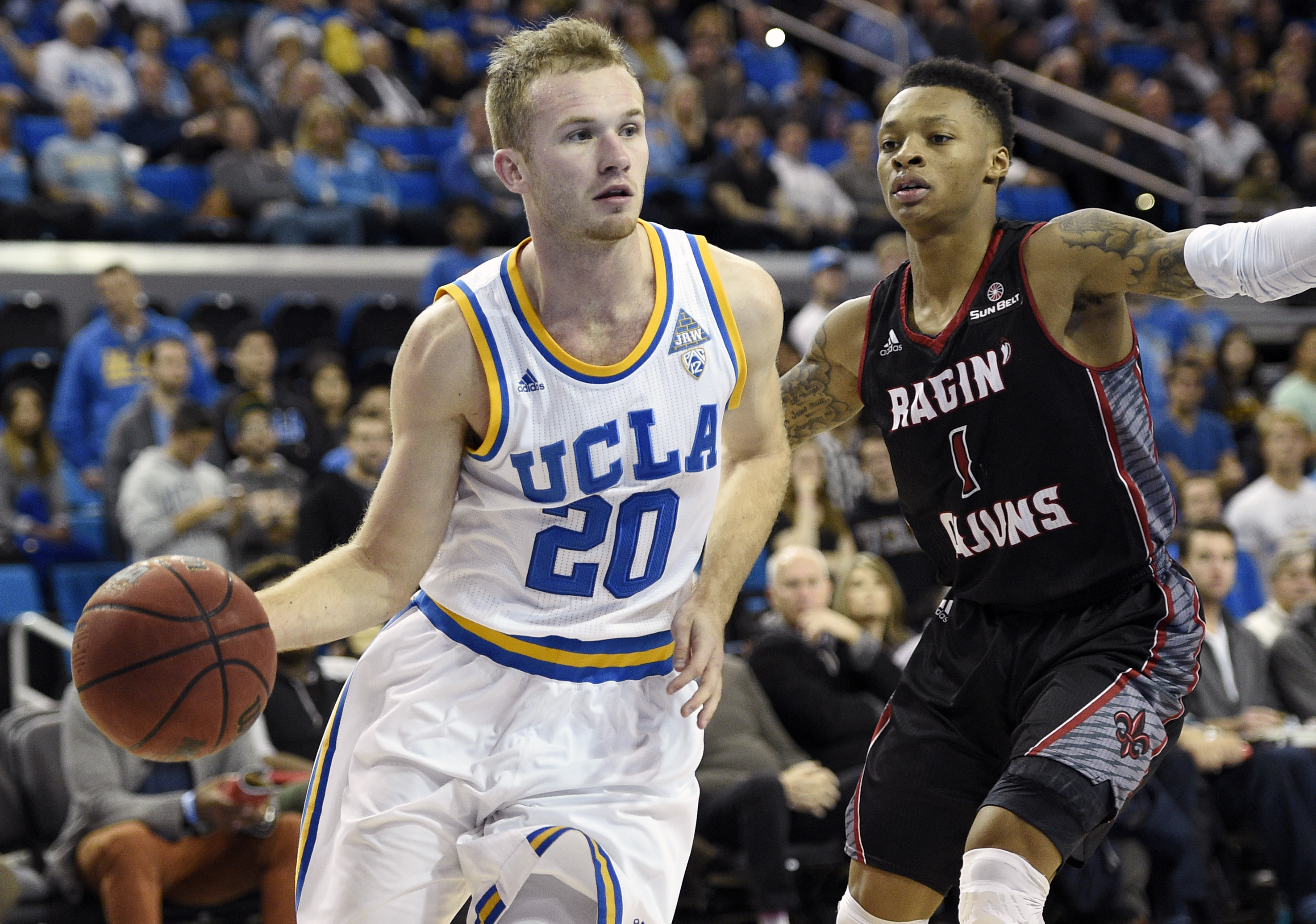 Alford scores 27, No. 22 UCLA tops Louisiana-Lafayette 89-80