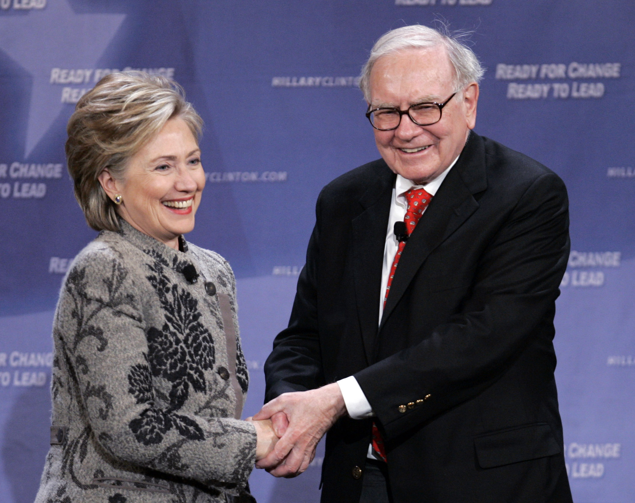 Clinton says she wants to go beyond 'Buffett rule' on taxes