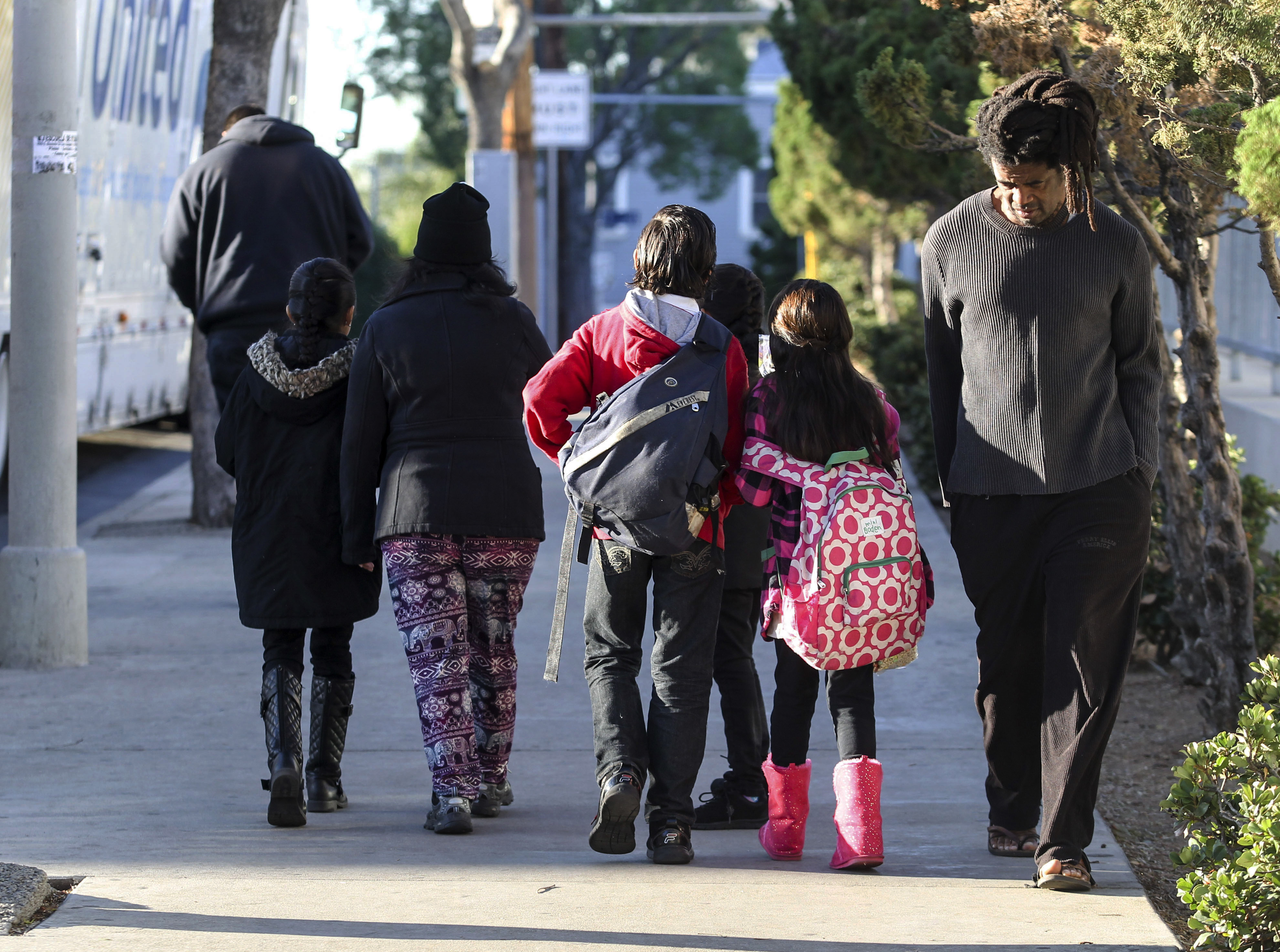 The Latest: Congressman cites differences in LA, NY threats
