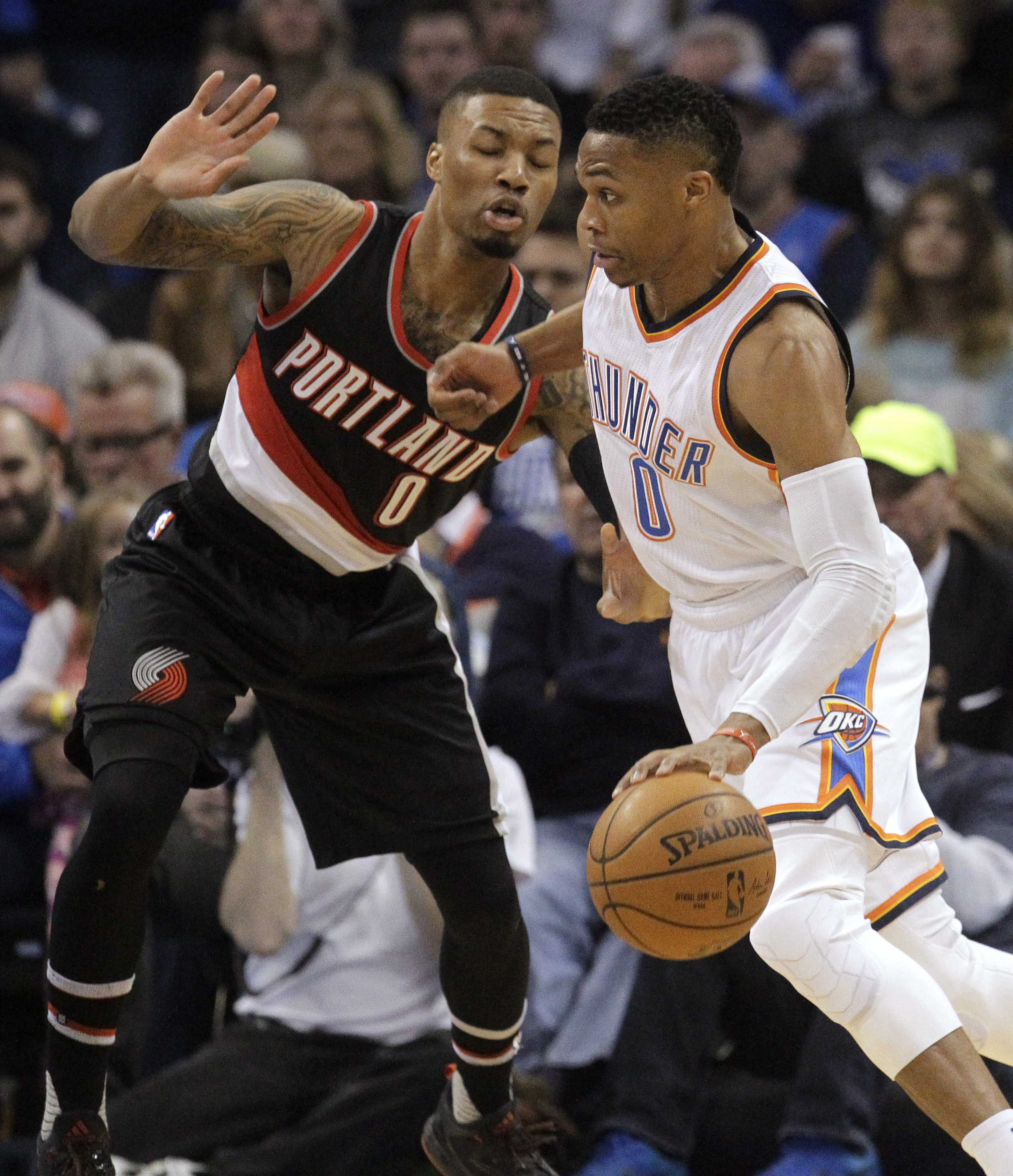 Durant leads Thunder past Trail Blazers 106-90