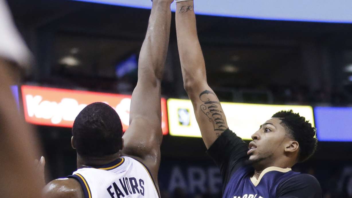 Pelicans rally in fourth quarter to beat Jazz 104-94