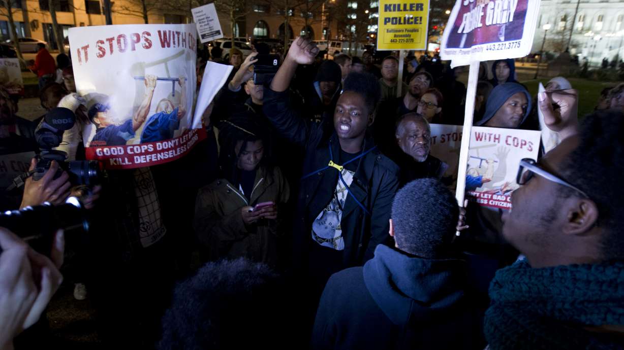 Correction: Baltimore Police Death story