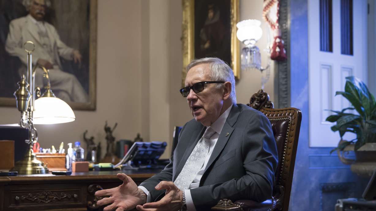 AP Interview: Reid: Dems 'maybe' to blame on gun bill losses