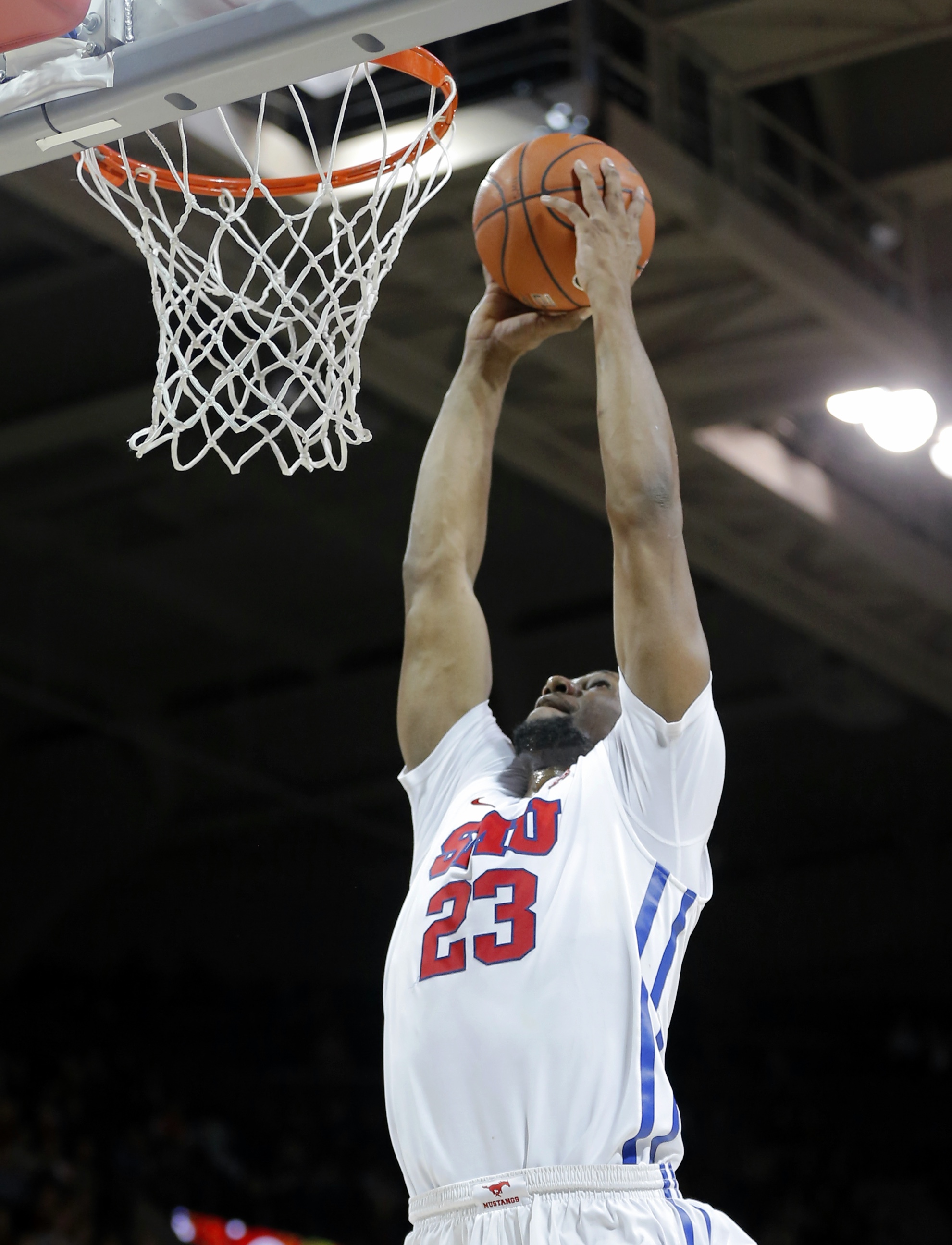 Jankovich guides No. 18 SMU to 105-72 win over Hampton