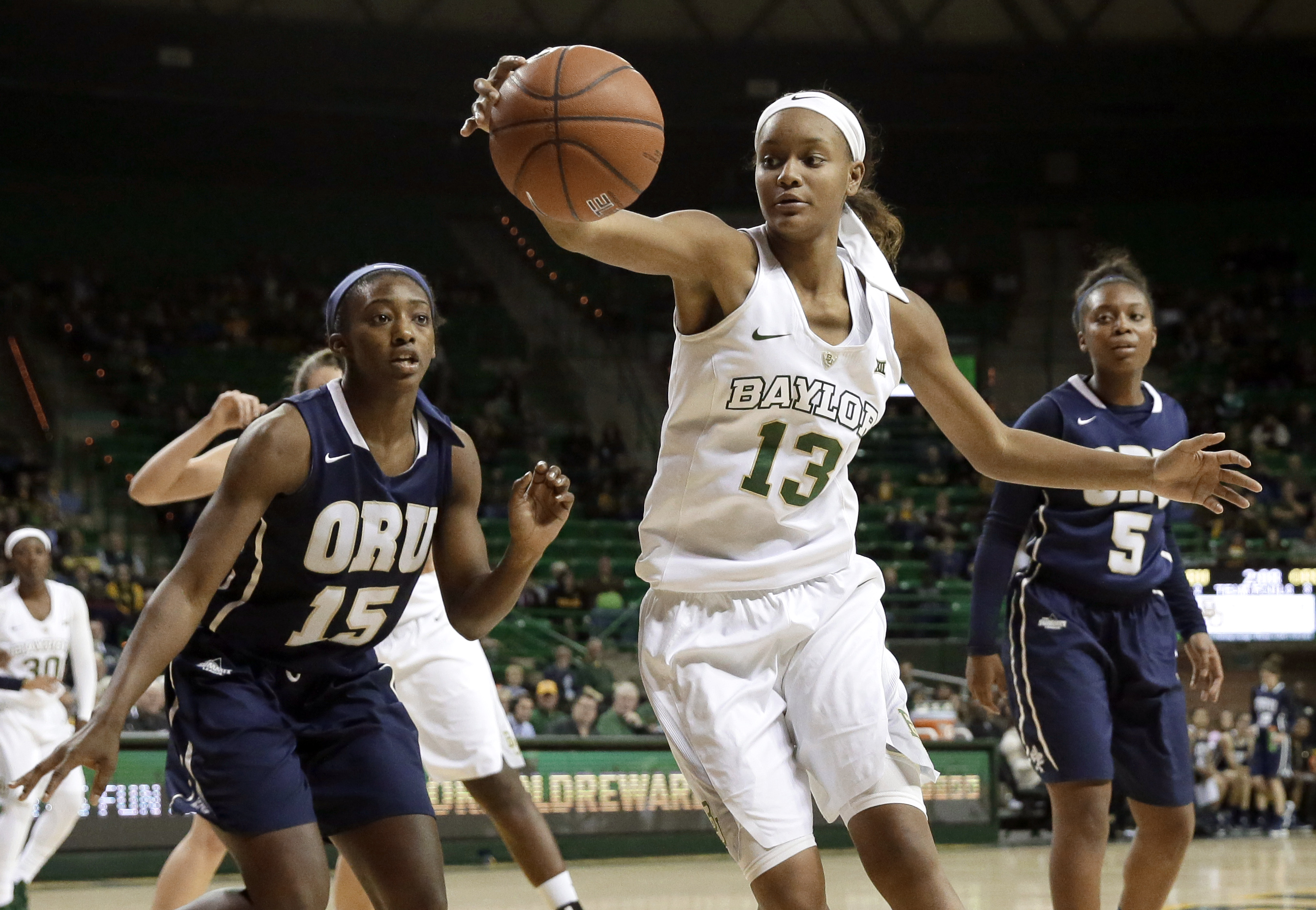 No. 4 Baylor women beat Oral Roberts 97-39 for 11-0 start