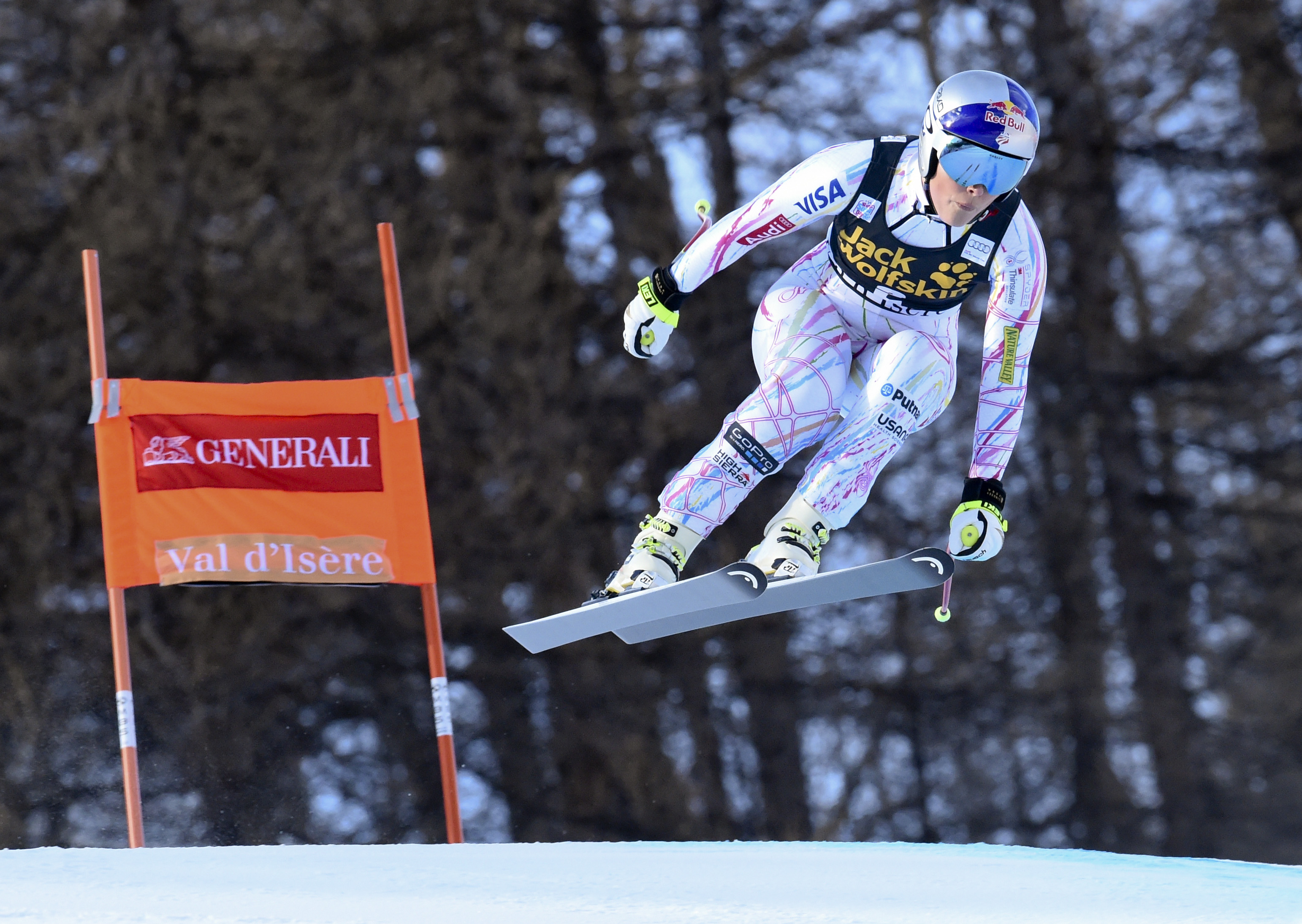 Good but not Gut enough as Vonn finishes 2nd in super-combi
